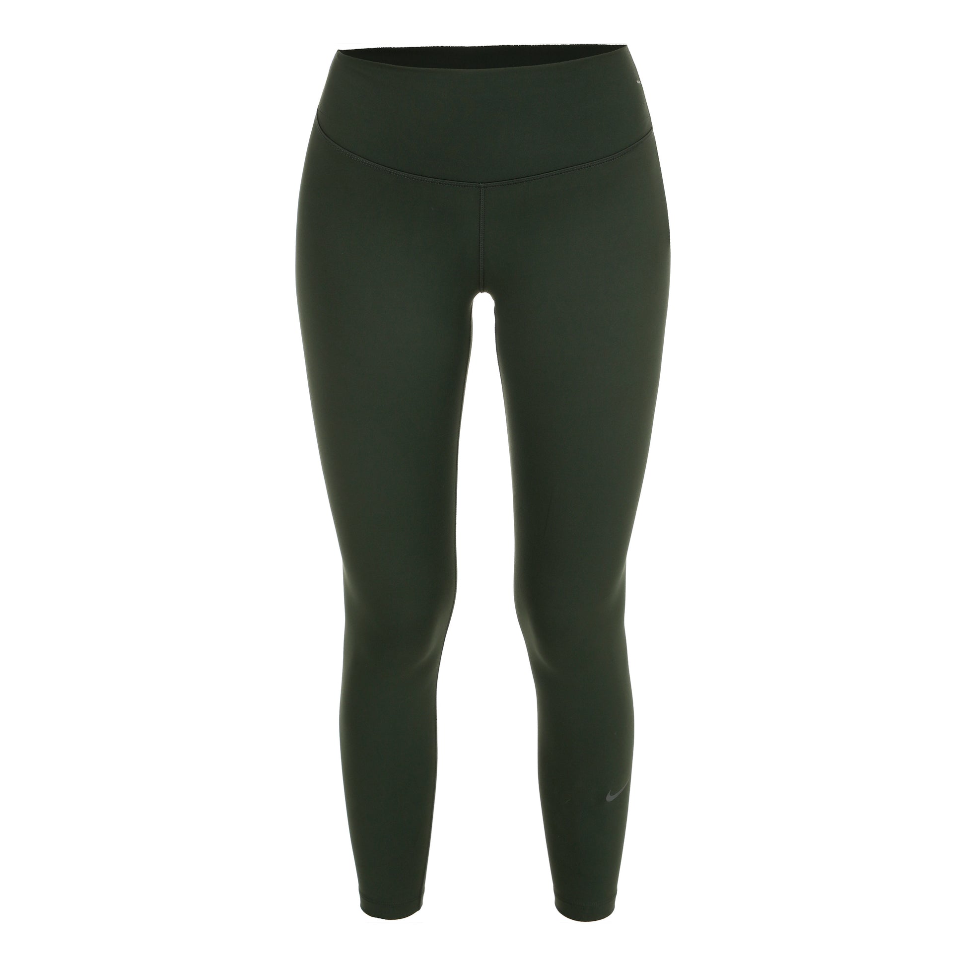 Nike Dri-Fit One High Rise 7/8 Tight Dames - donkergroen, zwart