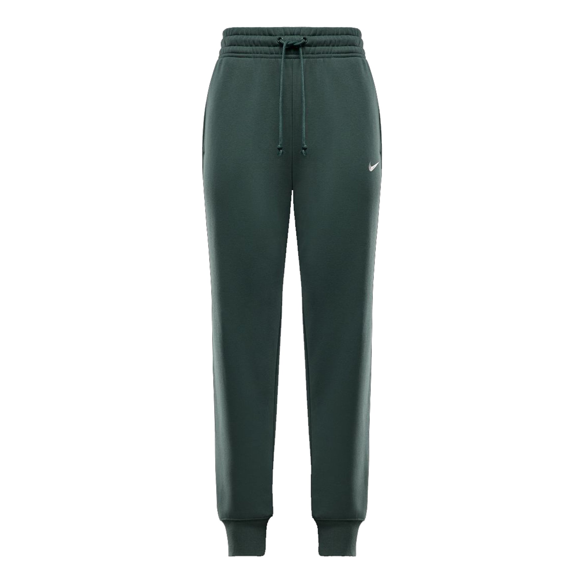 Nike Phoenix Fleece Mid Rise Trainingsbroek Dames - groen,