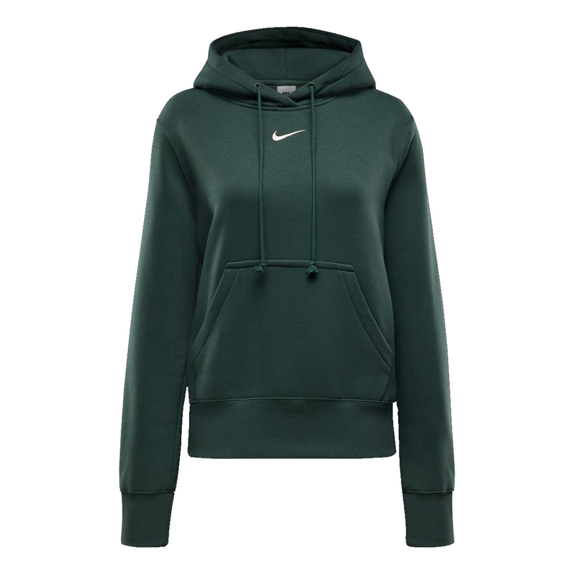 Nike Phoenix Fleece Sweater met capuchon Dames - groen,