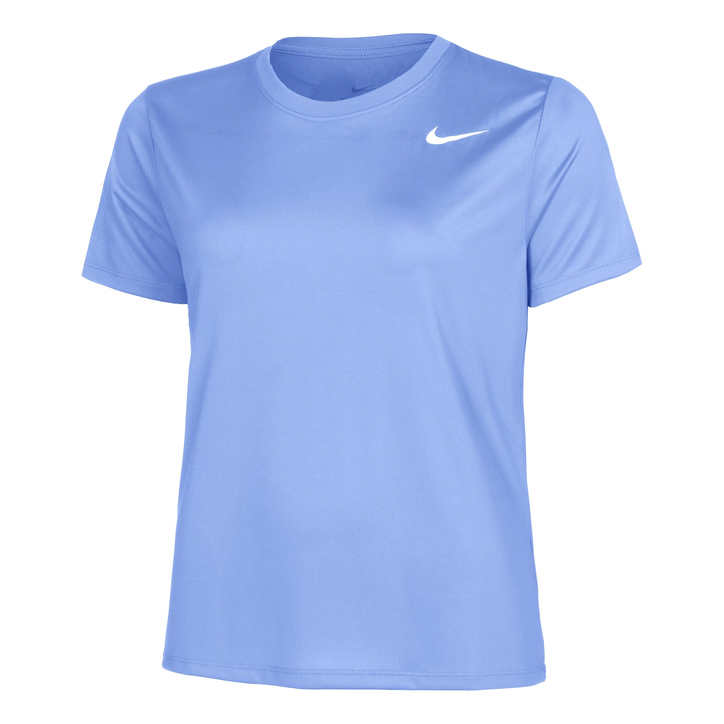 Nike Dri-Fit Regular T-shirt Dames - mauve, wit
