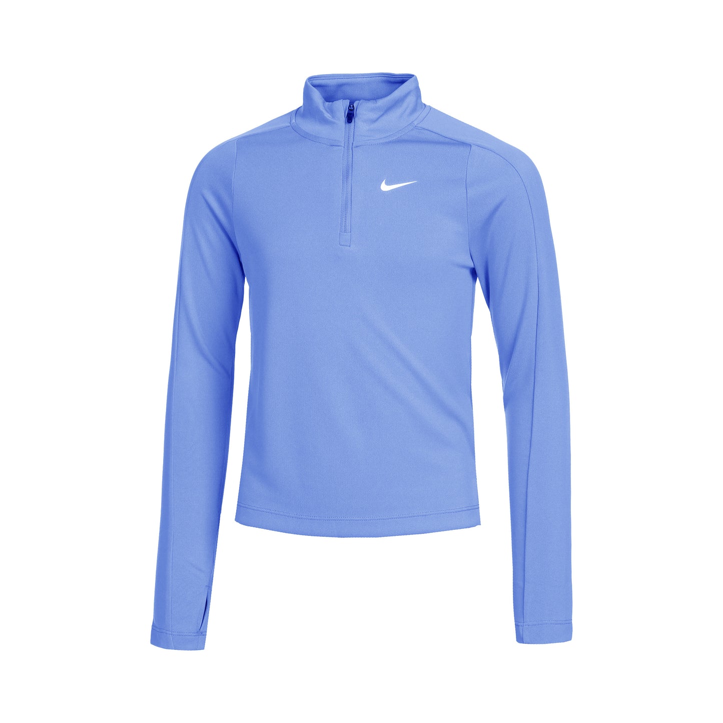 Nike Dri-Fit Longsleeve Meisjes-Lichtblauw,Wit