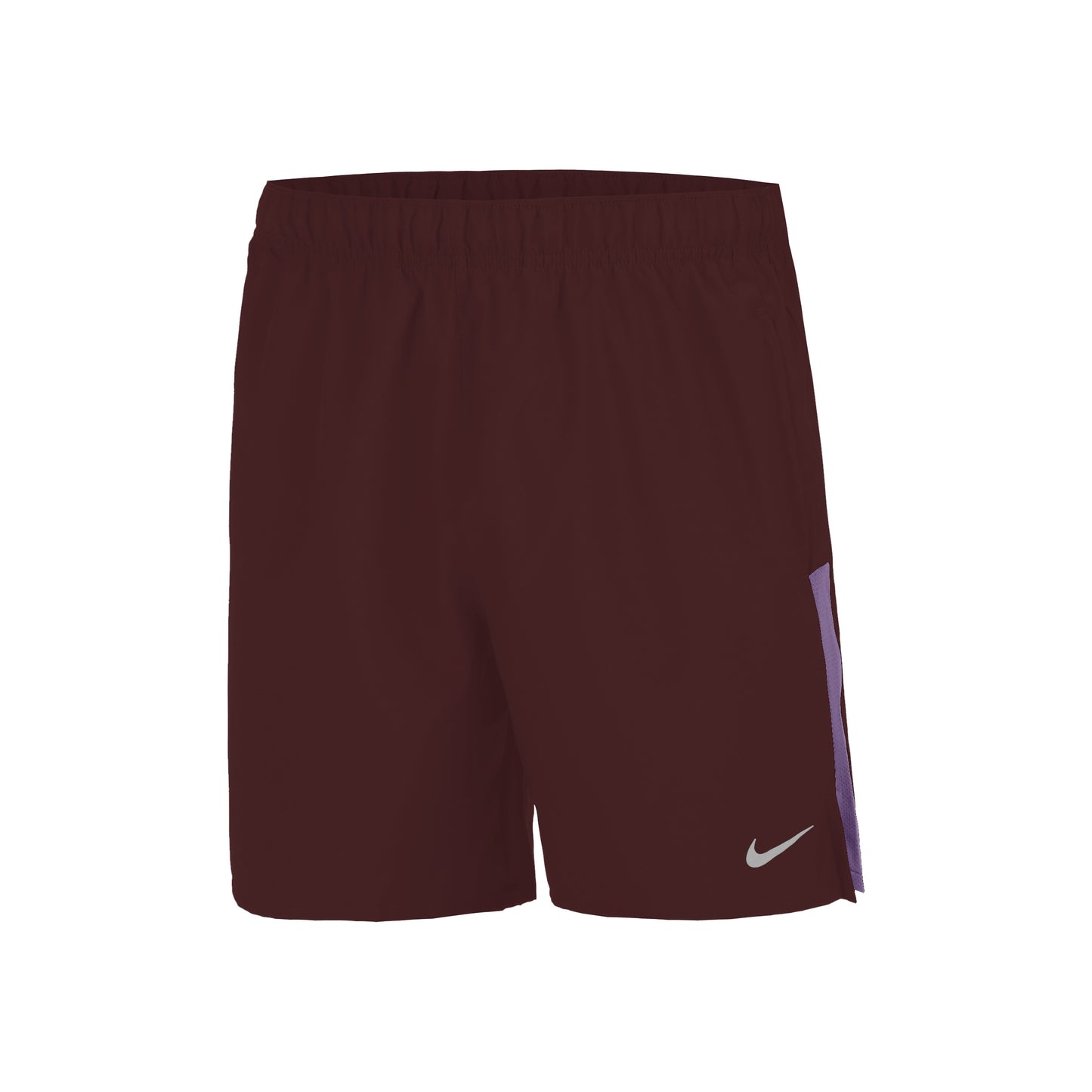 Nike Challenger 7in Brief-Lined Hardloopshorts Heren - donkerrood