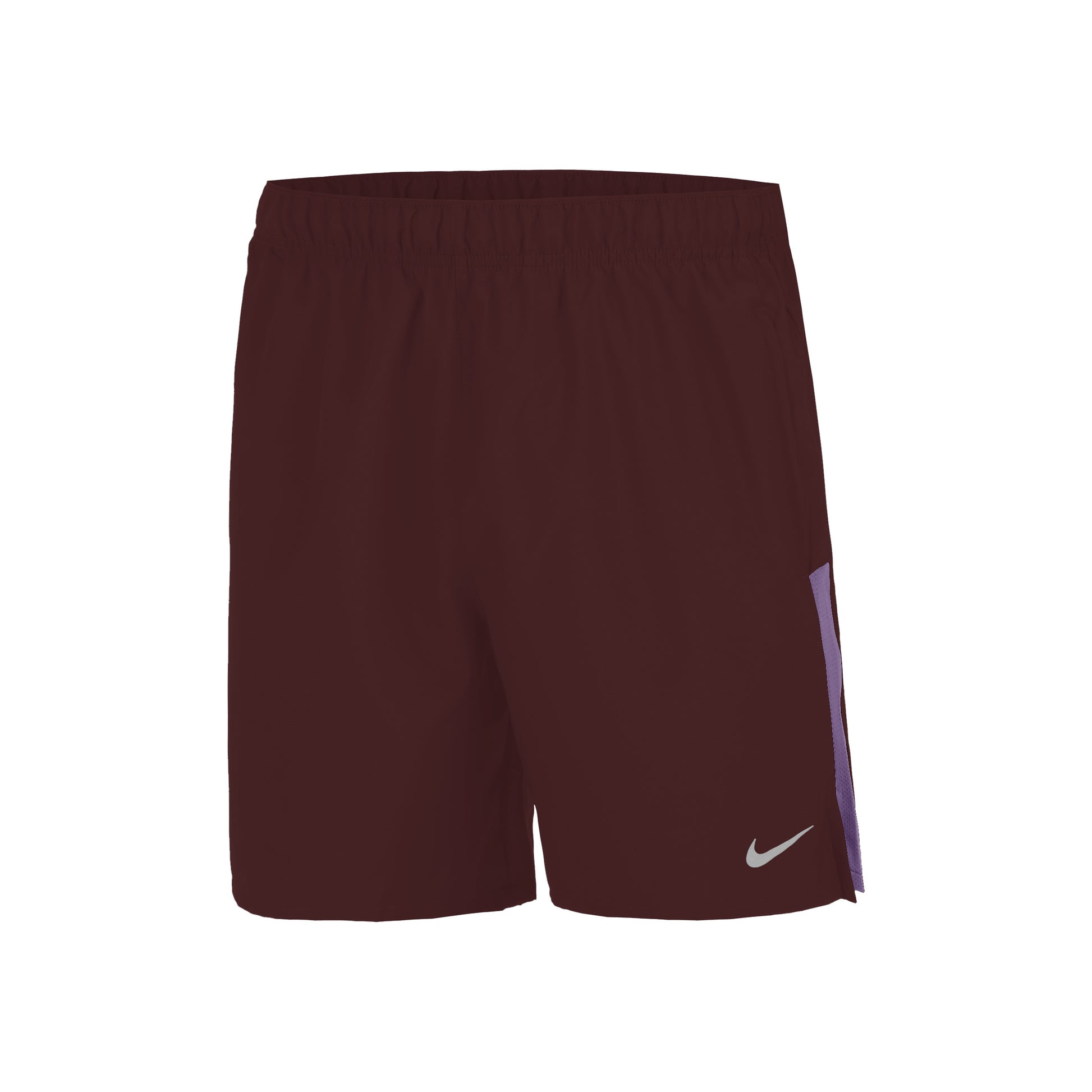 Nike Challenger 7in Brief-Lined Hardloopshorts Heren - donkerrood