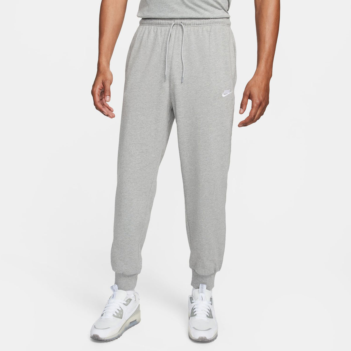 Nike Club Knit Trainingsbroek Heren-Grijs