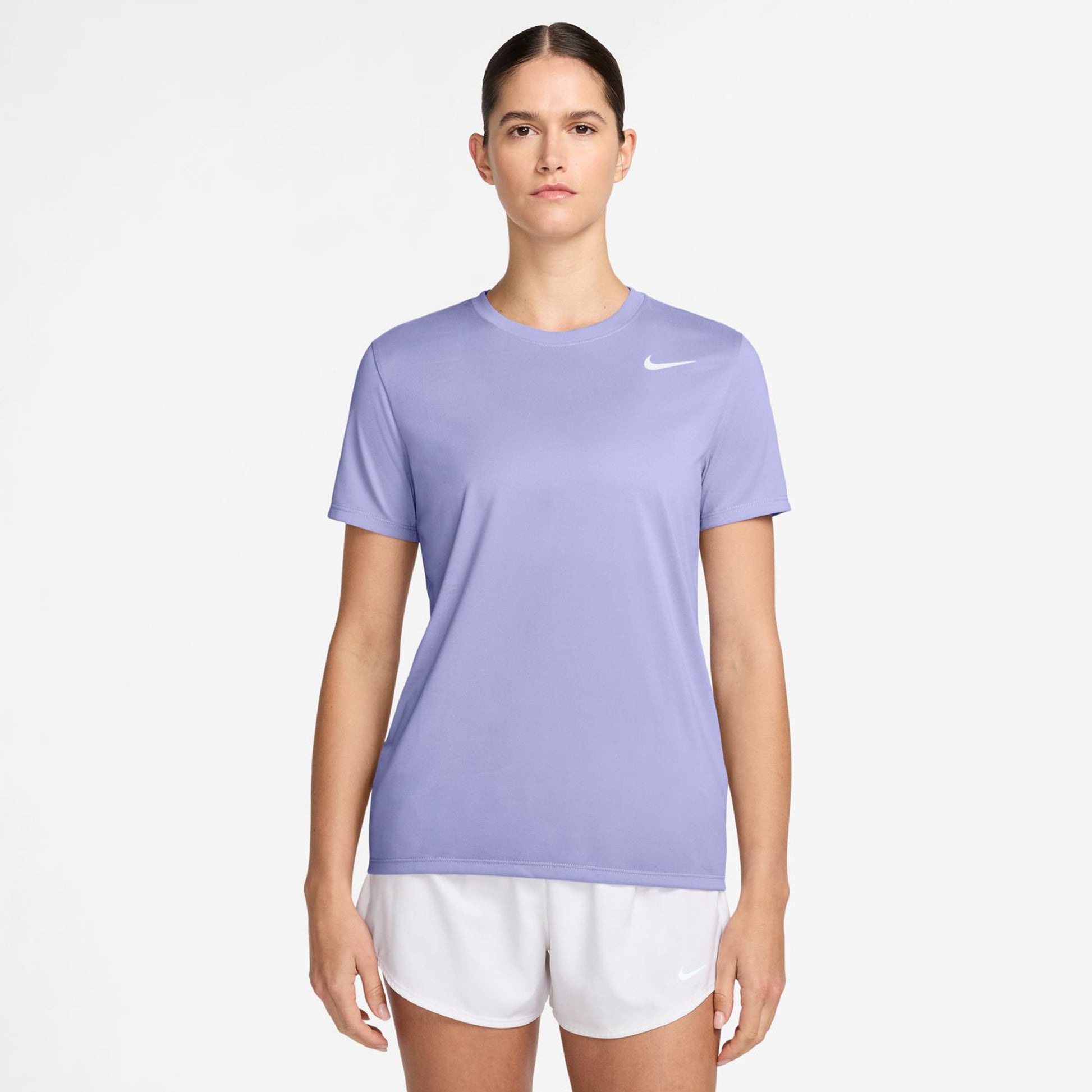 Nike Dri-Fit Regular T-shirt Dames - paars,