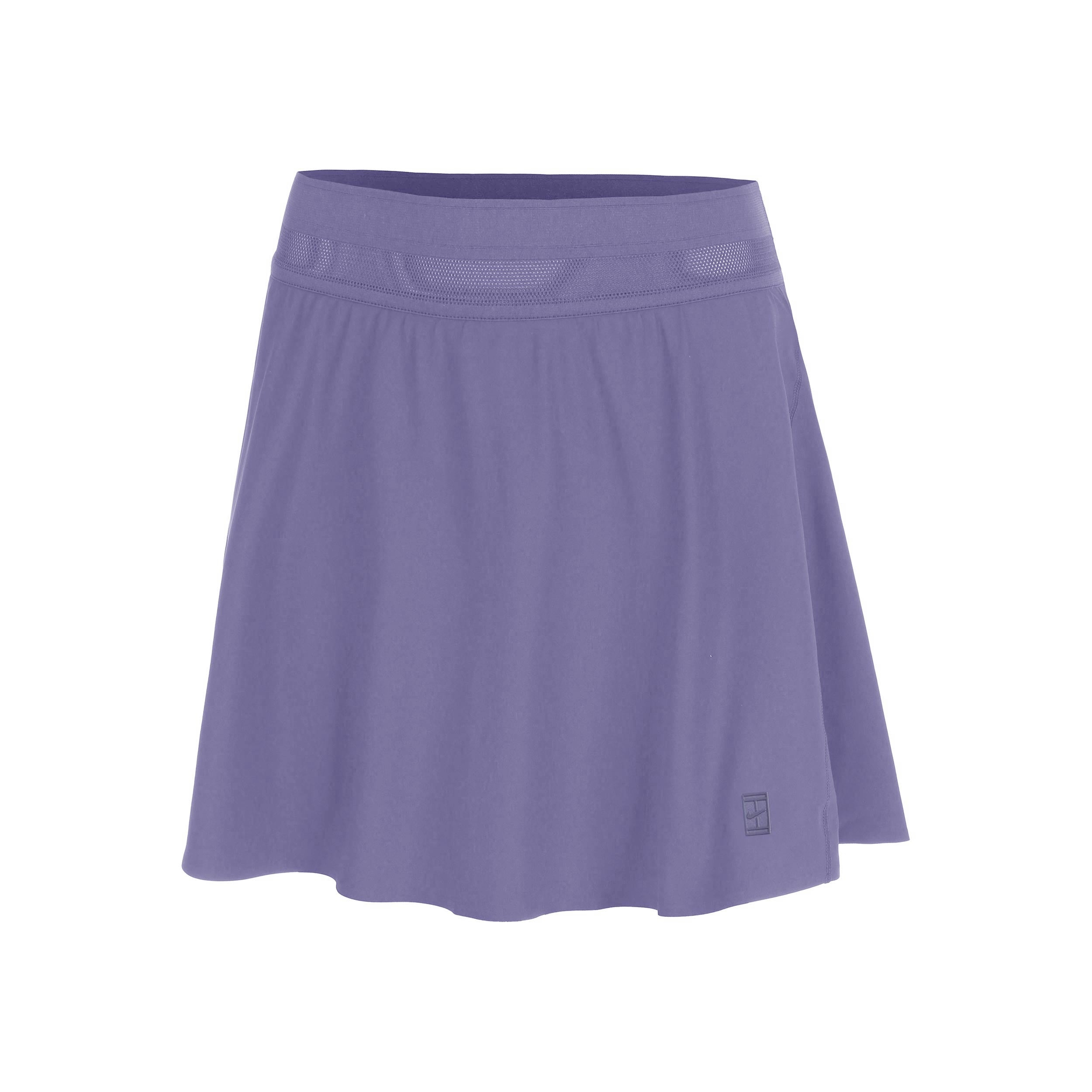 Nike Court Dri-FIT Advantage Ace High Rise Reg Rok Dames-Mauve