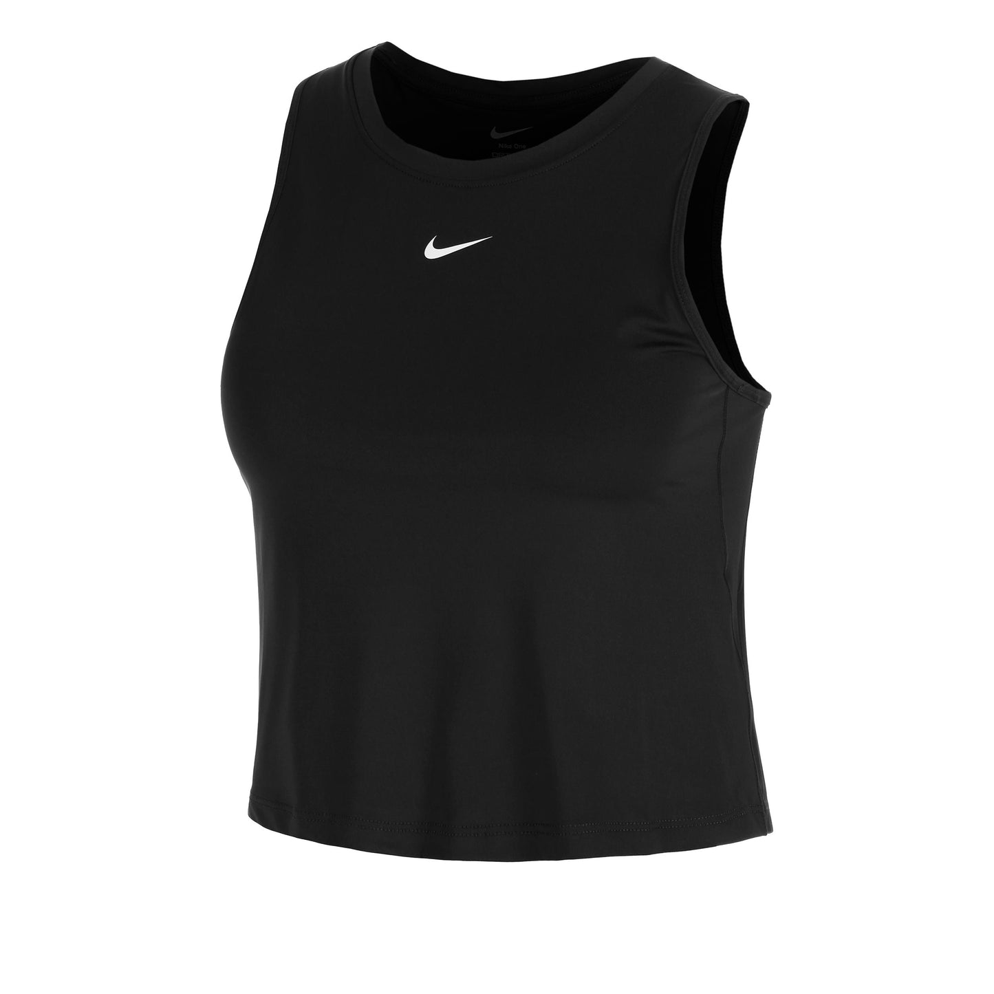 Nike One Classic Dri-FIT Crop Tanktop Dames - zwart,