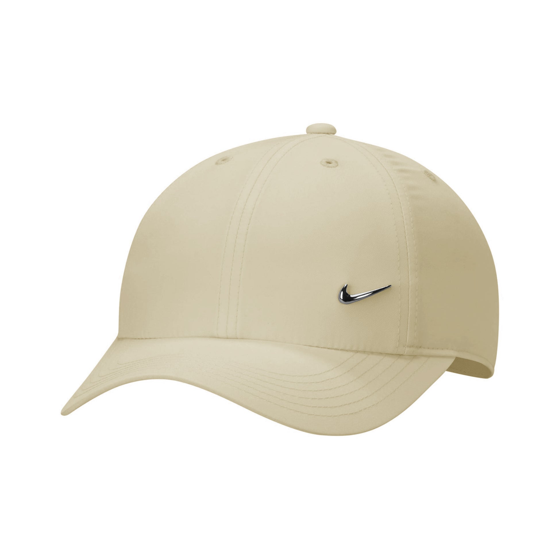 Nike Dri-FIT Club Metal Swoosh Cap Kinderen-Crème