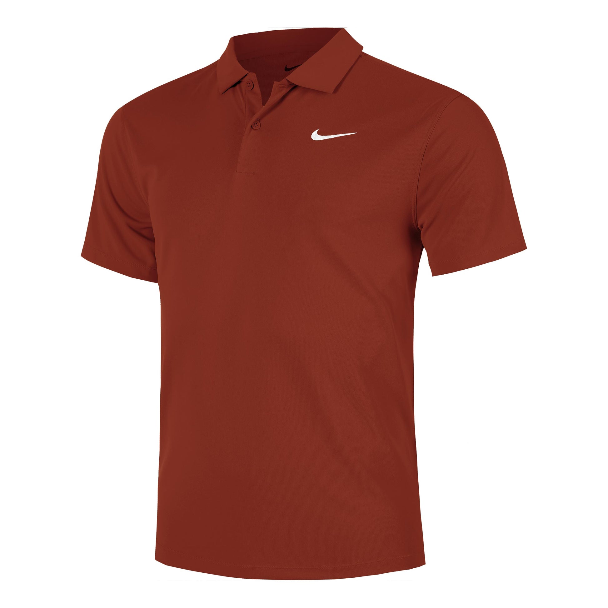 Nike Dri-Fit Victory Court Solid Polo Heren - roest