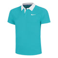 Court Dri-Fit Advantage Slam Polo Heren-Turkoois,Wit