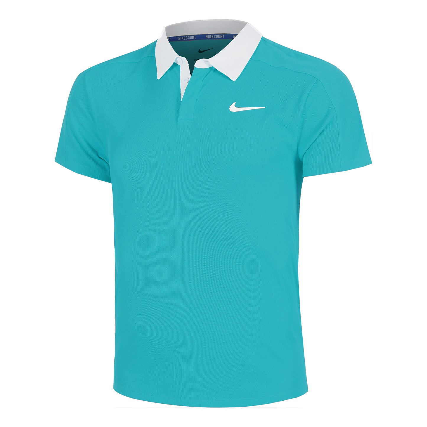 Nike Court Dri-Fit Advantage Slam Polo Heren-Turkoois,Wit