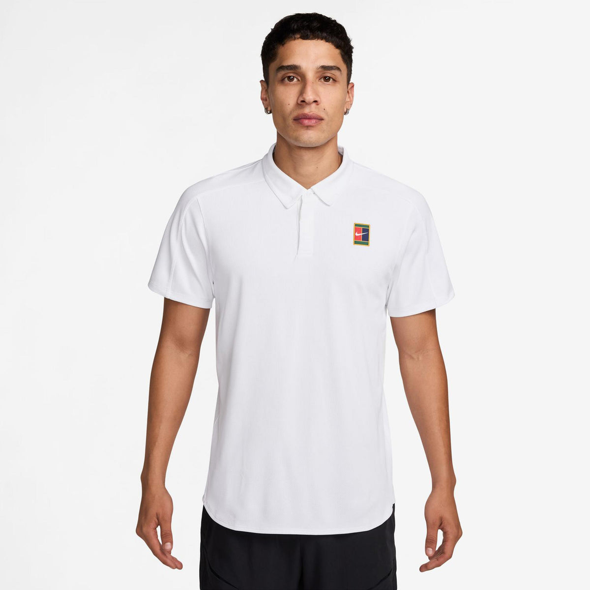 Nike Court Dri-Fit Advantage Slam Polo Heren - wit,
