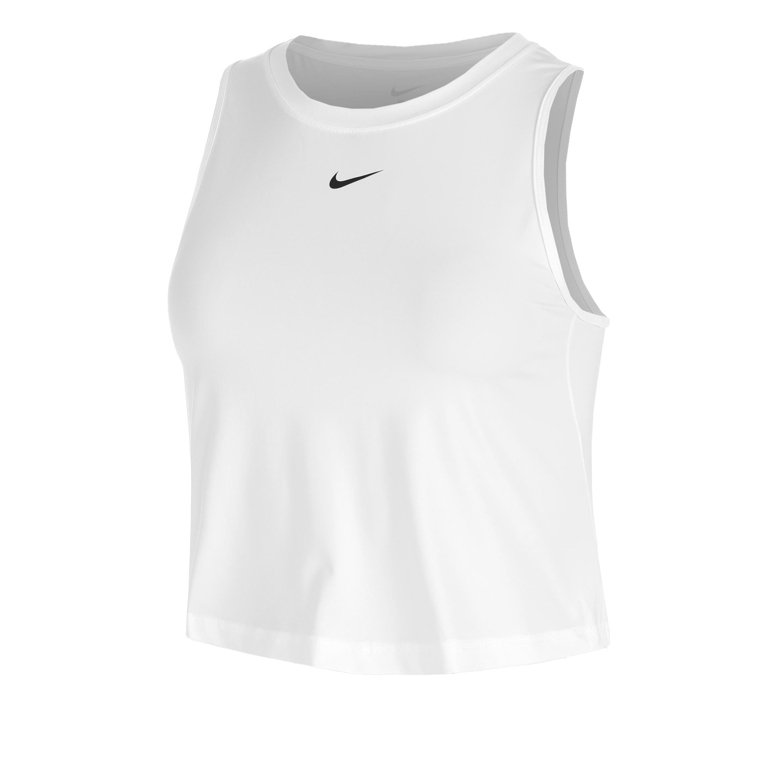 Nike One Classic Dri-FIT Crop Tanktop Dames-Wit