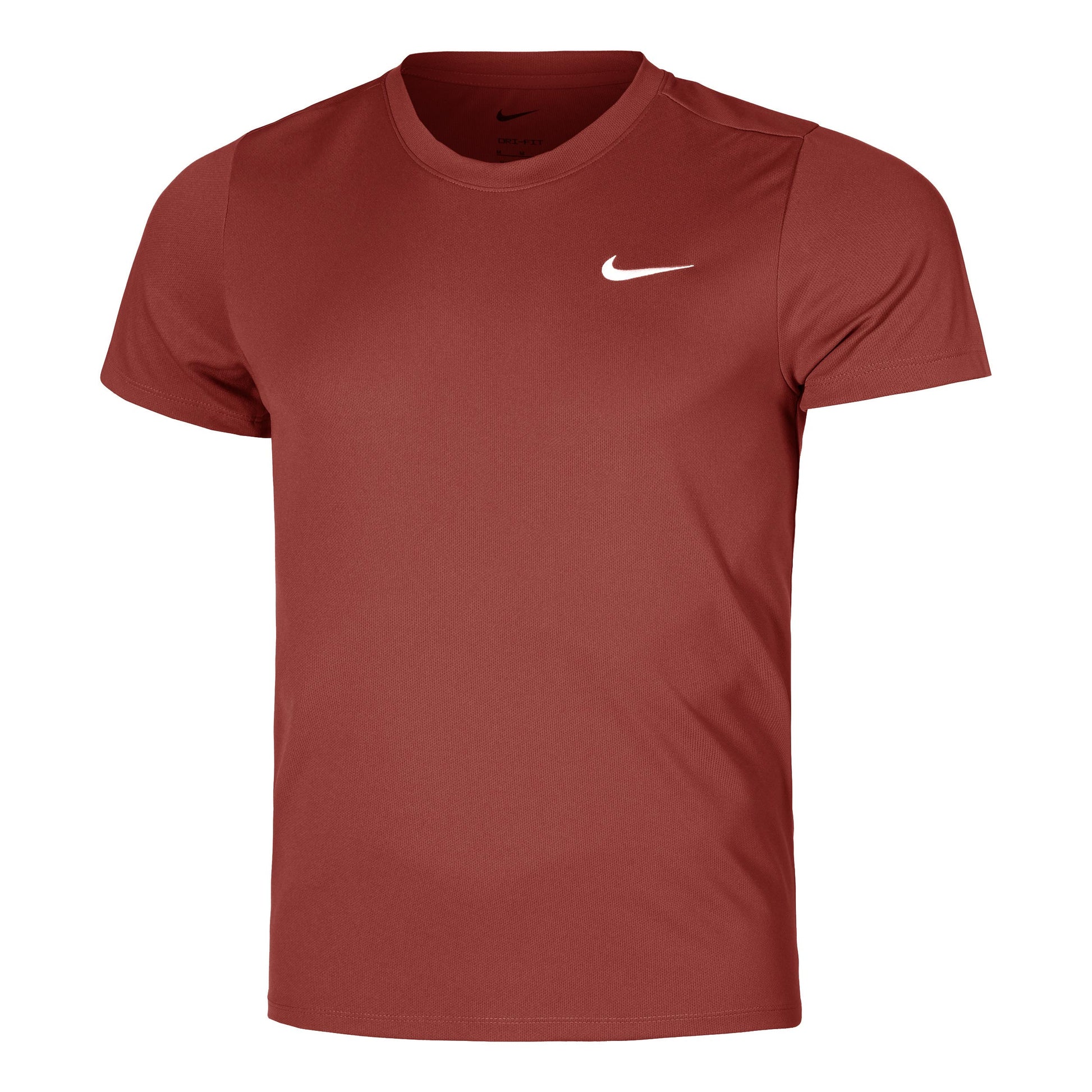 Nike Court Victory Dry T-shirt Heren - roest,