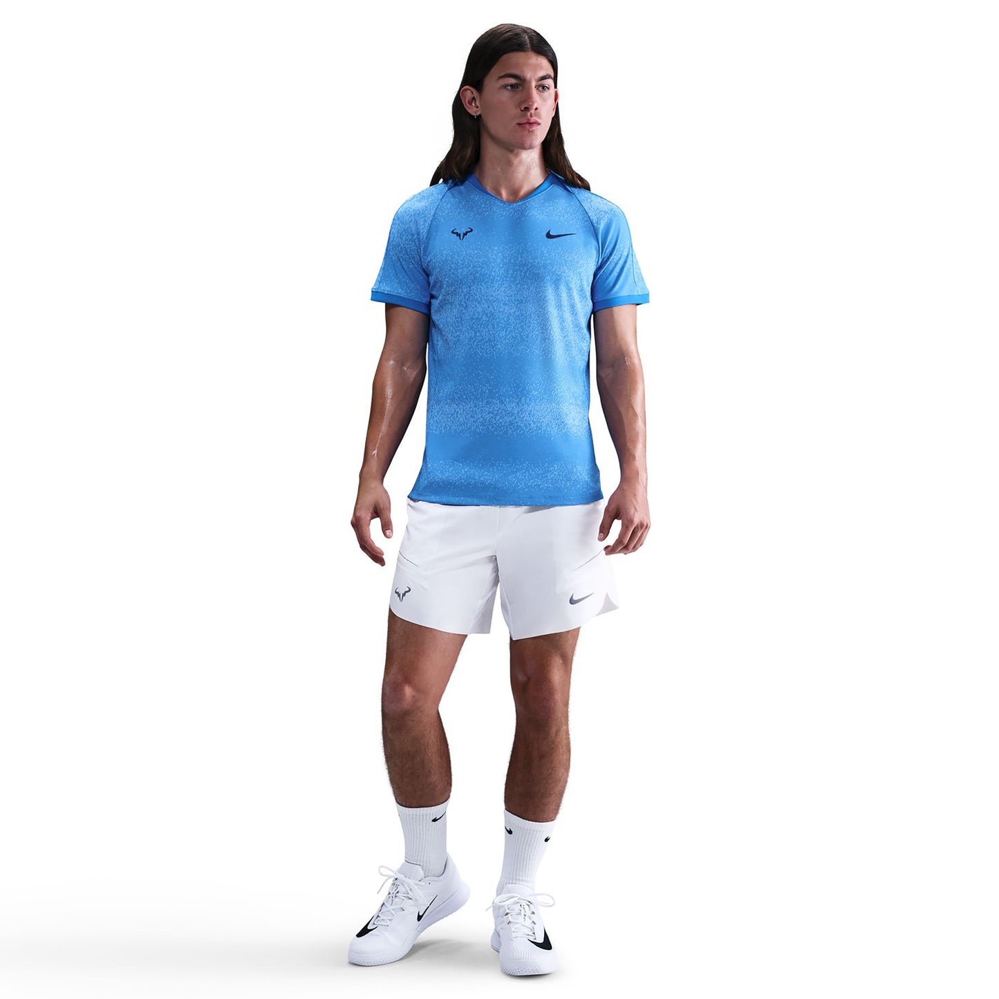 Nike Rafa Dri-Fit Advantage 7in Shorts Heren-Wit