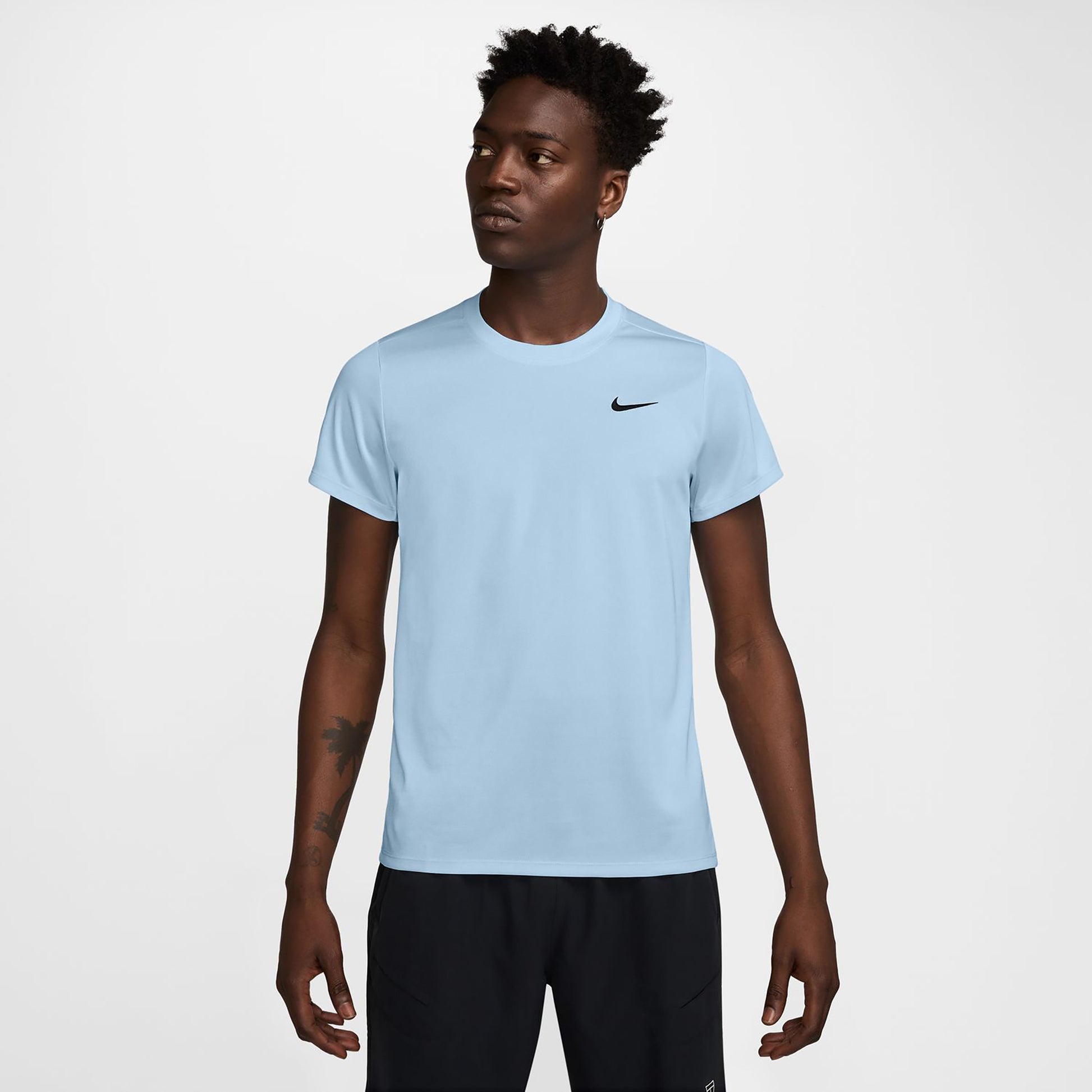 Nike Court Dry Victory T-shirt Heren-Lichtblauw