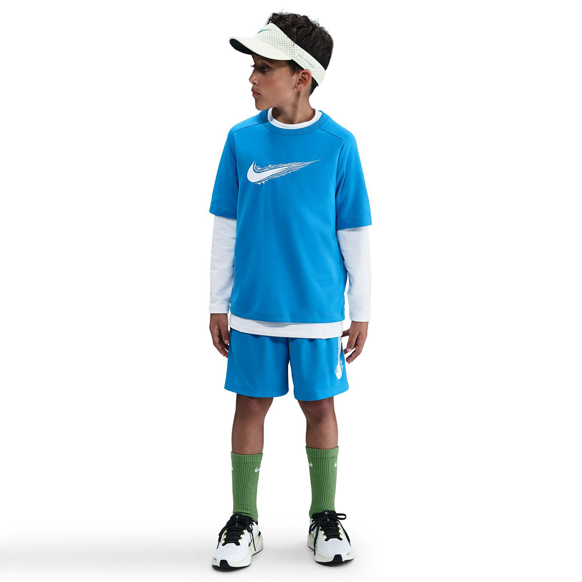 Nike Dri-Fit Multi T-shirt Kinderen-Blauw
