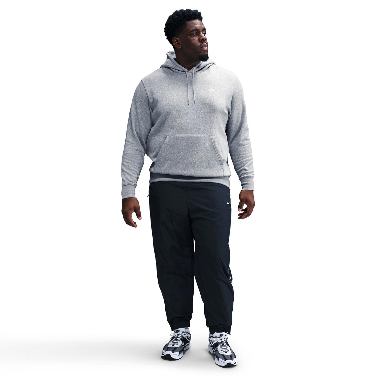 Nike Club Sweater Met Capuchon Heren-Grijs