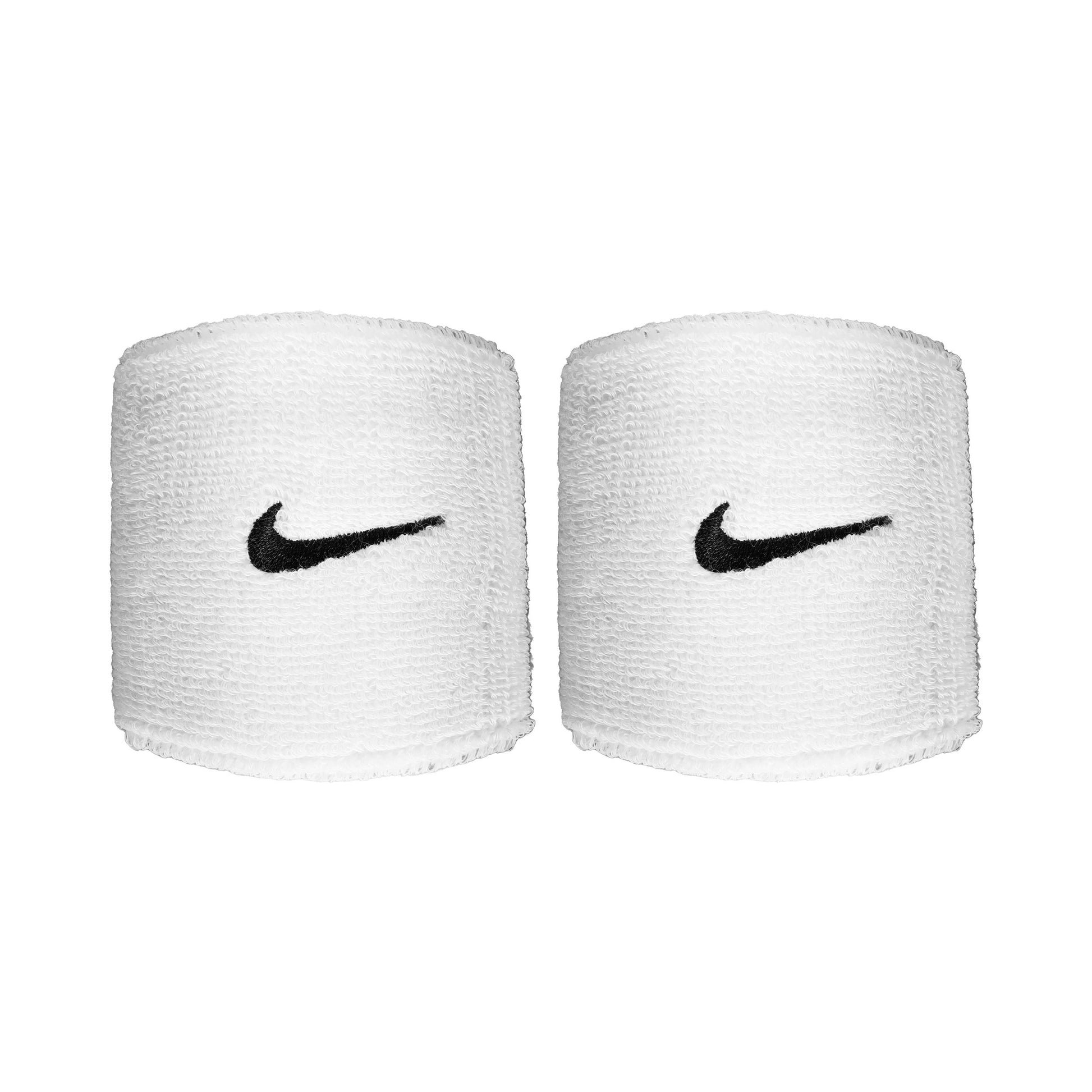 Nike Swoosh Classic Zweetband kort - wit, zwart