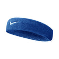 Swoosh Classic Haarband Unisex - blauw, wit