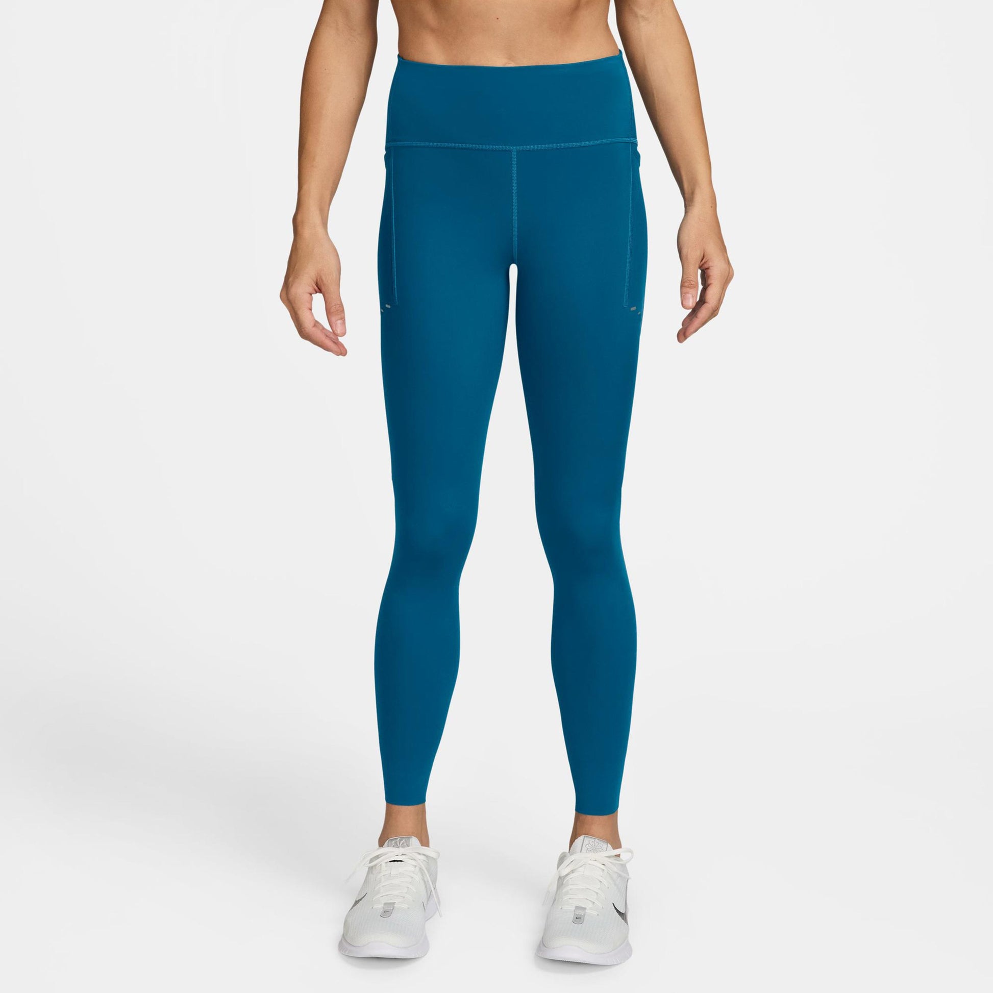 Nike Swift Hardlooplegging Dames - groen, zilver