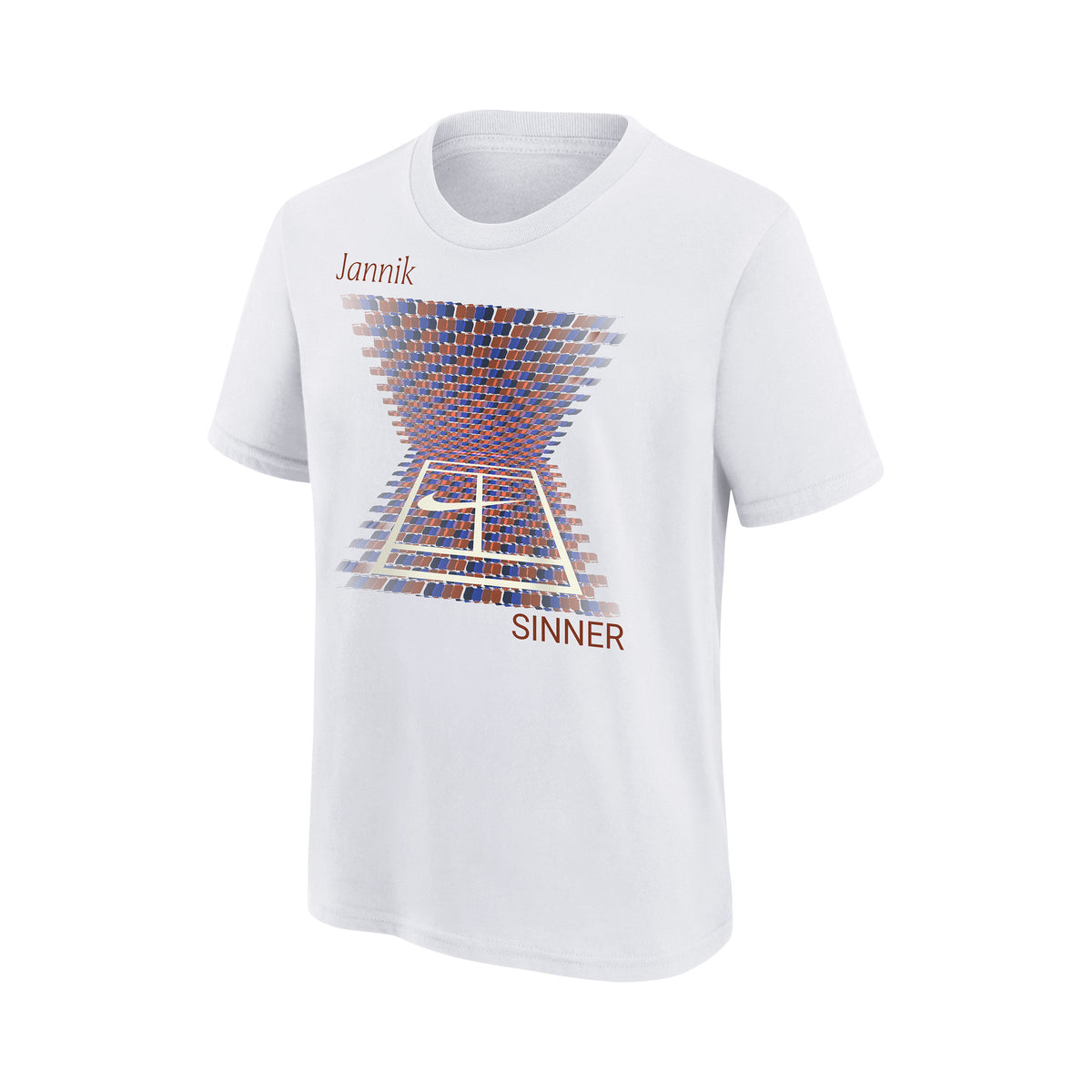 Nike Jannik Sinner T-shirt Jongens-Wit
