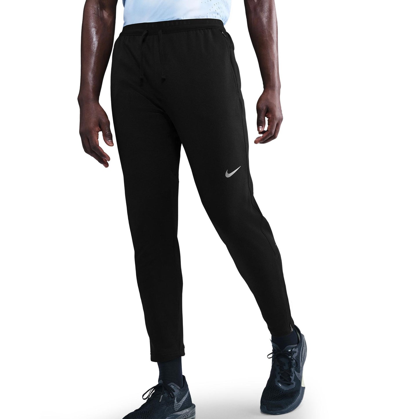 Nike Stride Hardloopbroek Heren - zwart, zilver