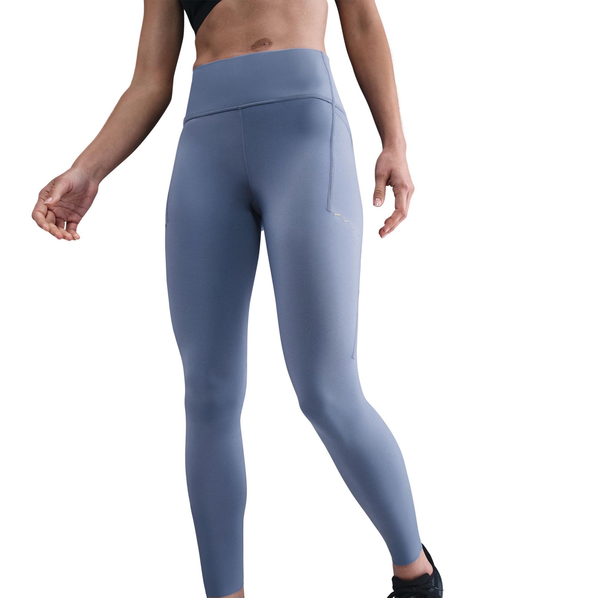 Nike Swift Hardlooplegging Dames - blaugrau, zilver