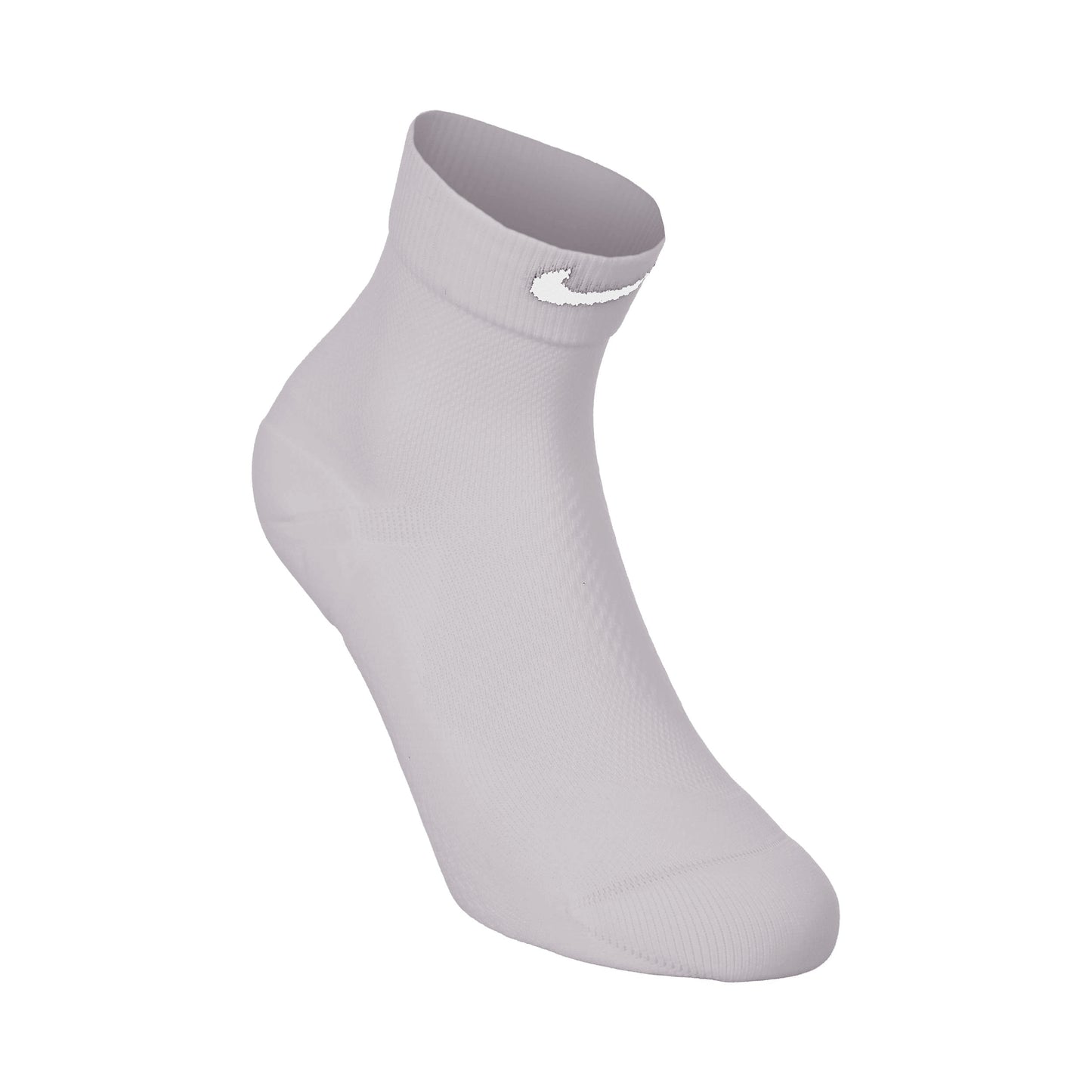 Nike Fast Midweight Ankle Hardloopsokken Unisex - grijs, wit