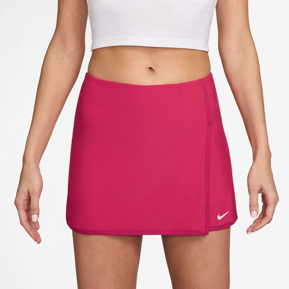 Nike Dri-FIT Victory Straight Rok Dames - berry, wit
