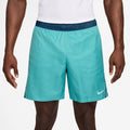 Court Victory Dri-Fit 7in Aop Shorts Heren - turkoois, petrolblauw