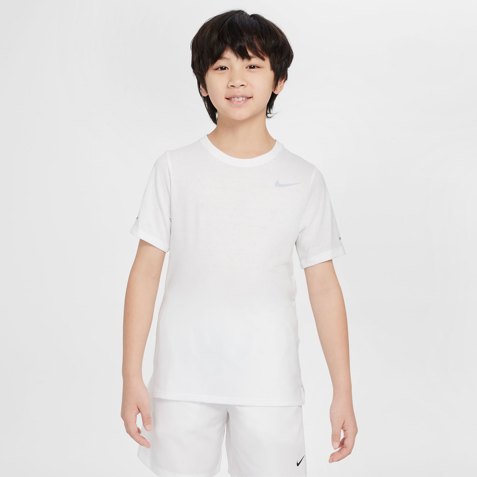 Nike Dri-Fit  T-shirt Jongens-wit