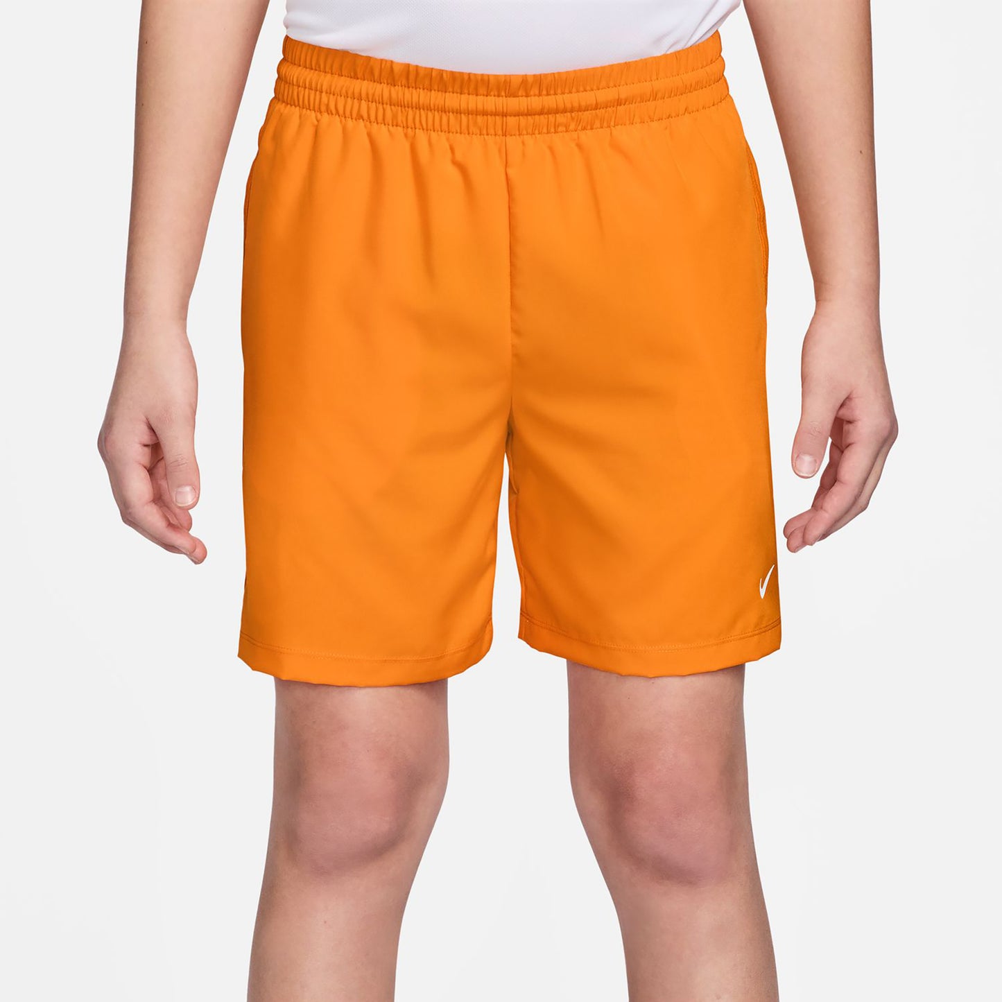 Nike Big Shorts Jongens - oranje, wit
