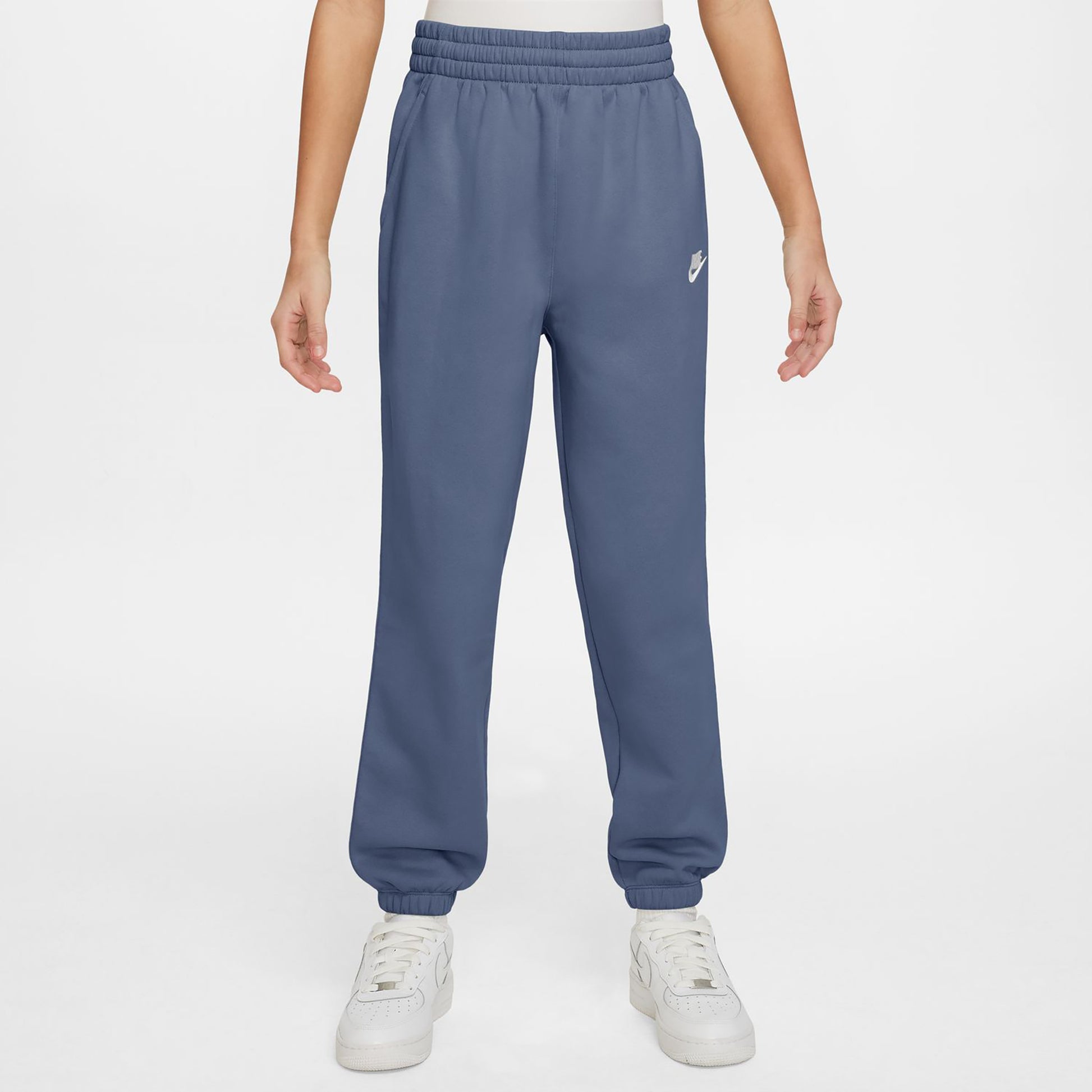Nike Club Fleece Loose Trainingsbroek Meisjes - blaugrau, blauw-grijs