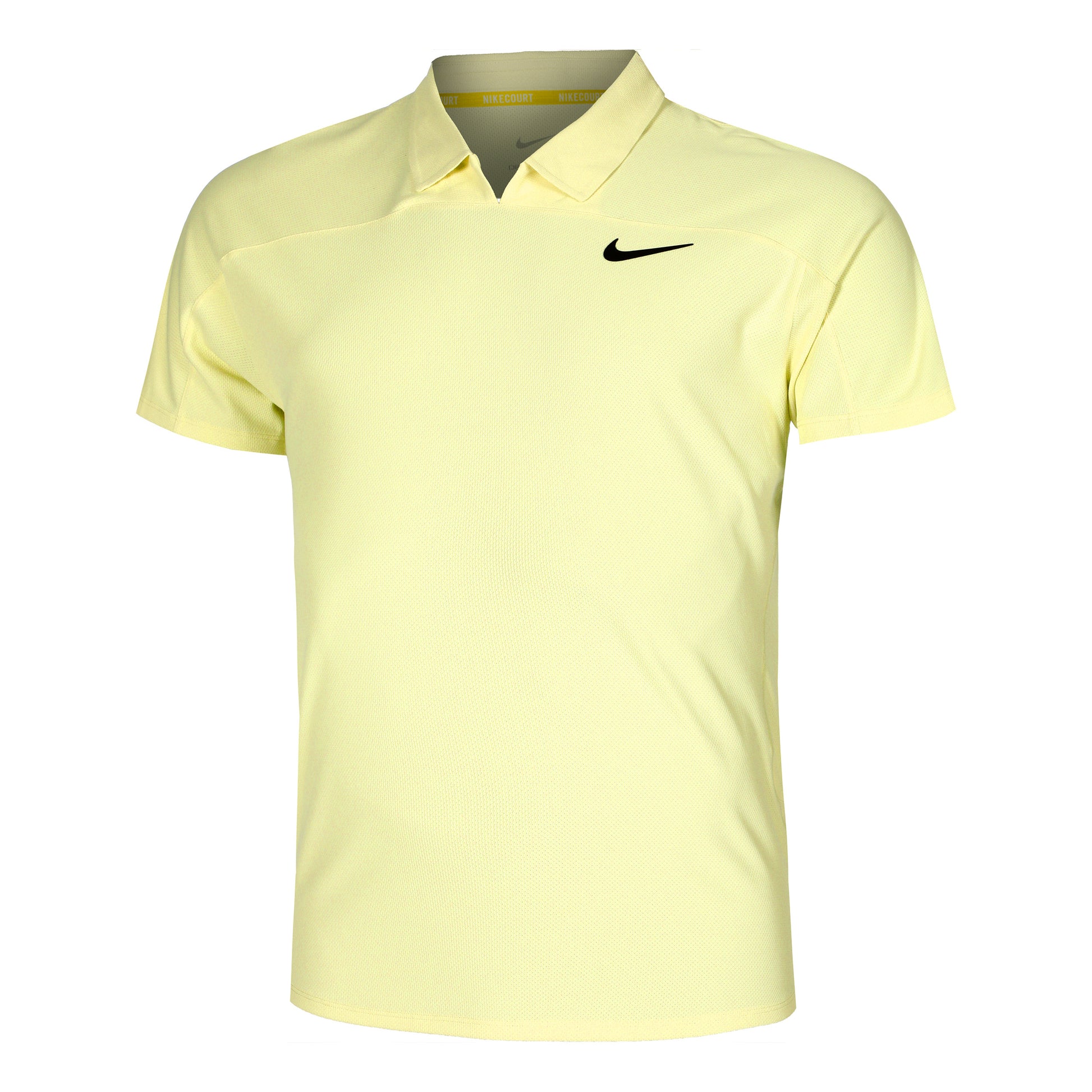 Nike Court Dri-Fit Advantage Slam Polo Heren-Geel