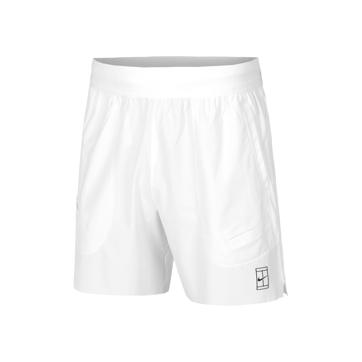 Nike Court Dri-Fit Advantage 6in Shorts Heren-Wit,Zwart