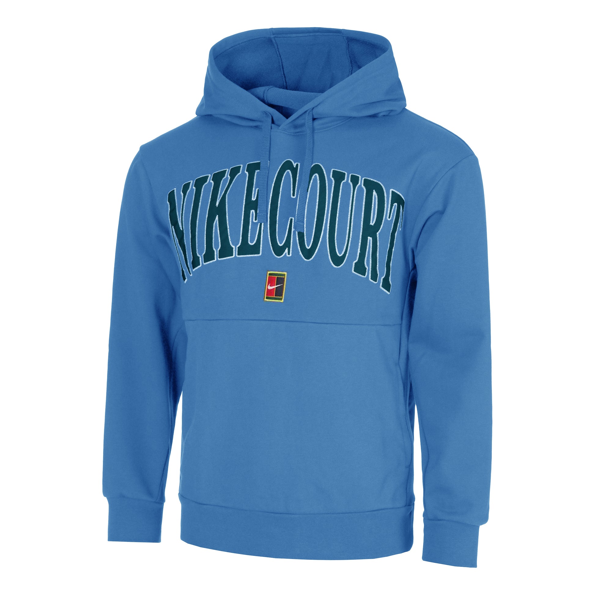 Nike Court Dri-Fit Fleece Heritage Sweater Met Capuchon Heren-Blauw,Donkerblauw