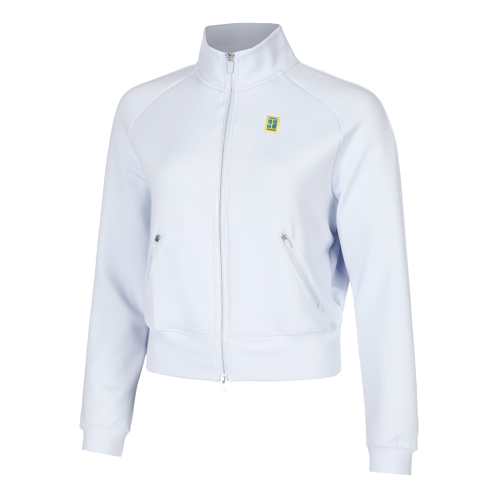Nike Court Dri-Fit Heritage Trainingsjack Dames - lichtgrijs,
