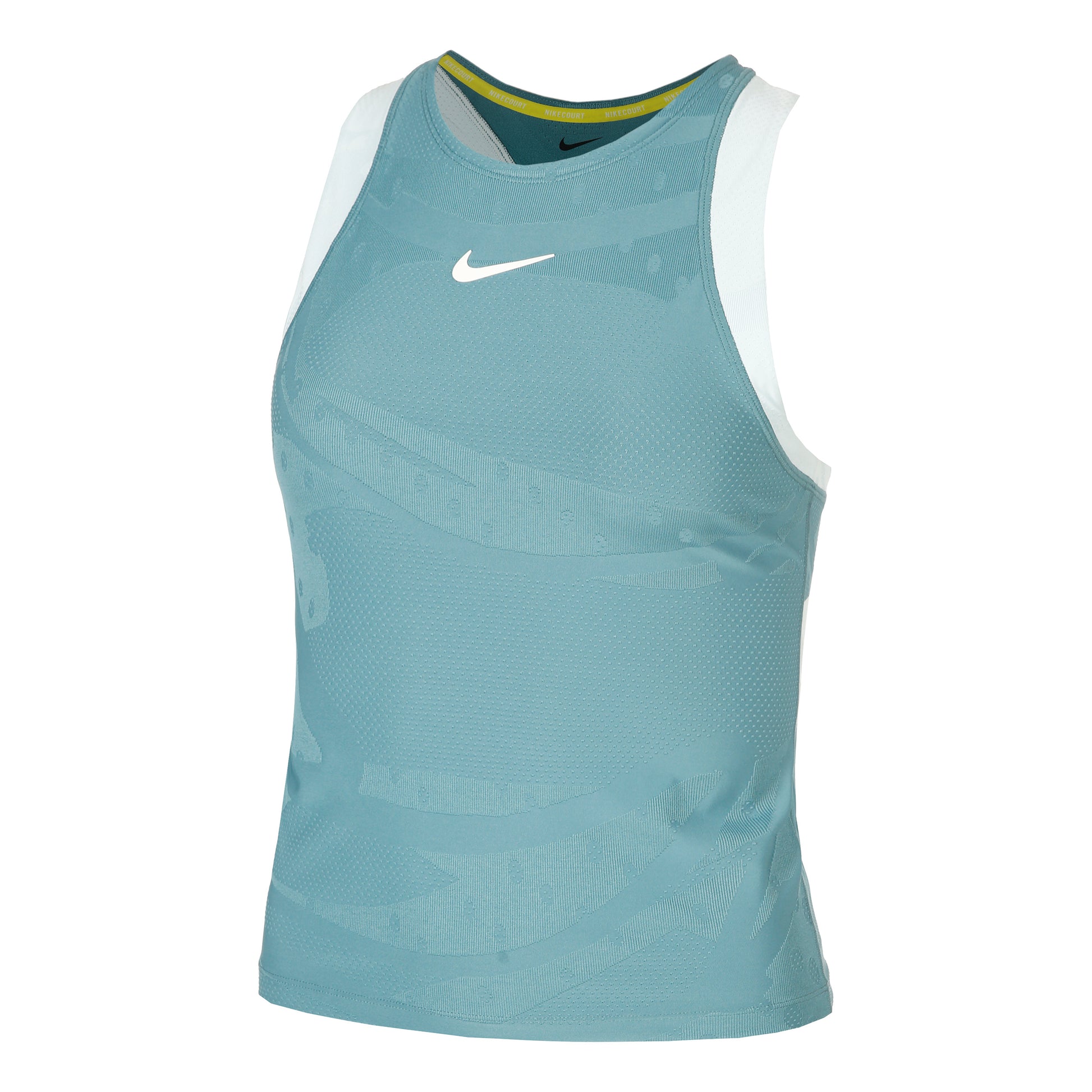 Nike Court Dri-Fit Slam Tanktop Dames-Petrolblauw,Lichtblauw