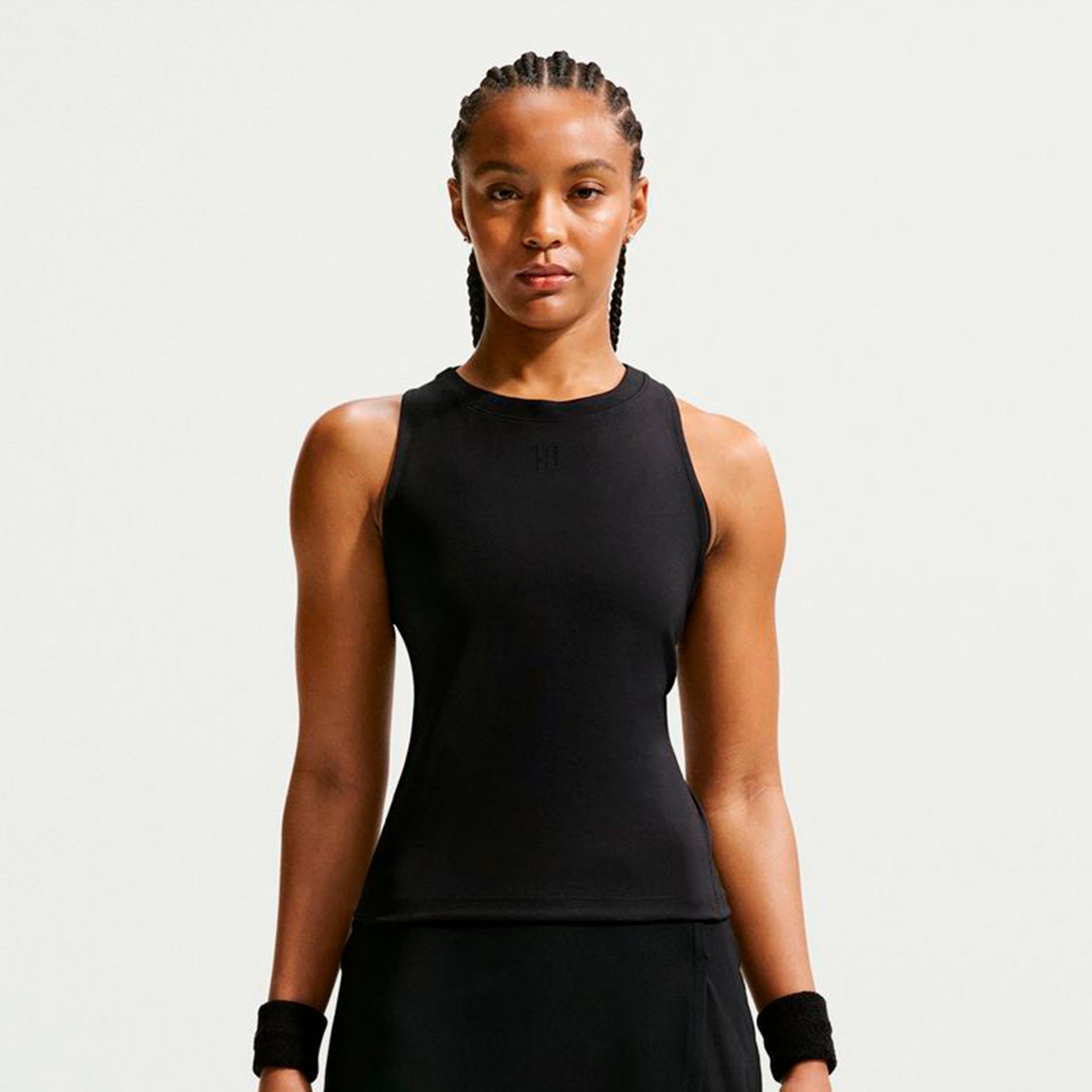 Nike Court Dri-Fit Advantage Tanktop Dames-Zwart,Zwart