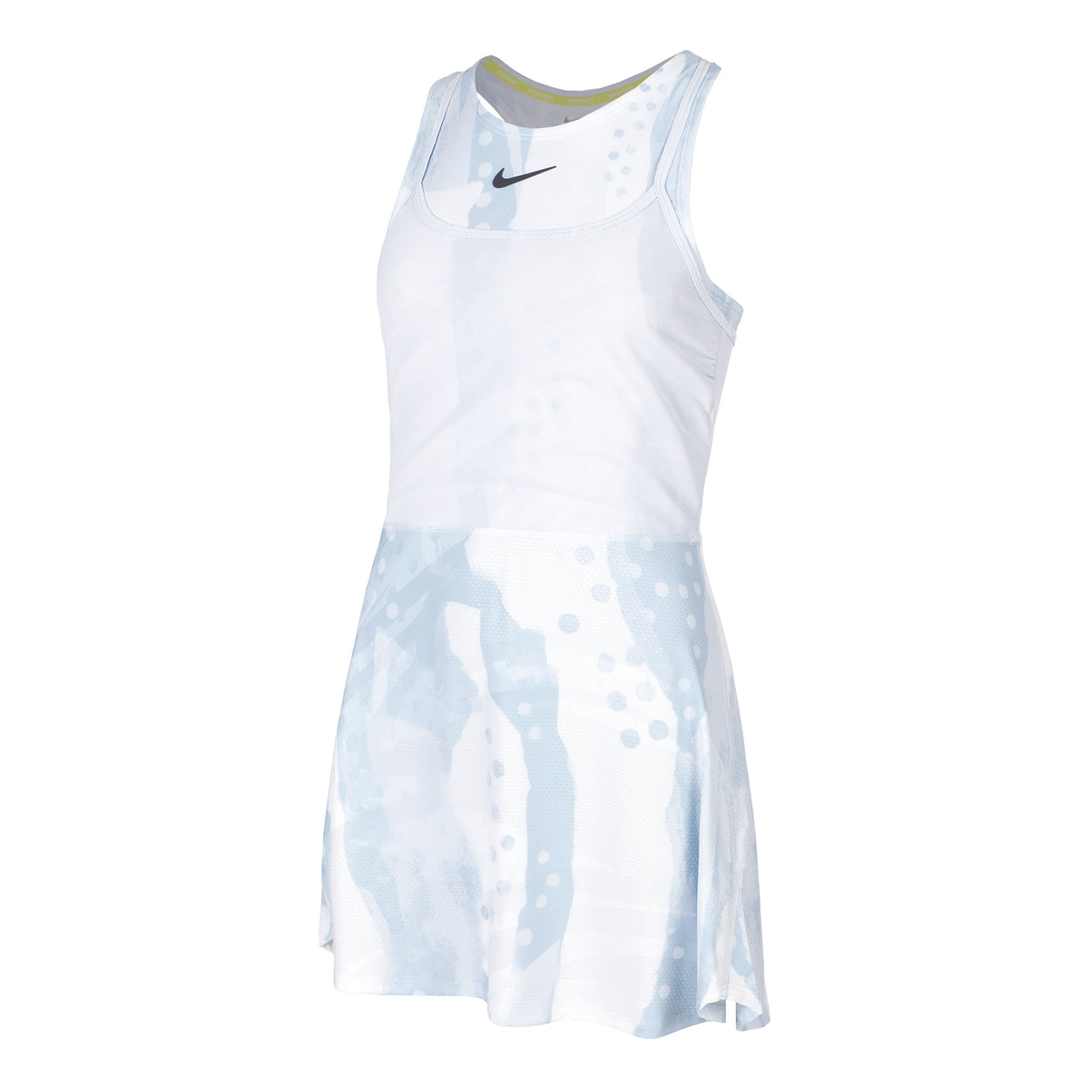 Nike Court Dri-Fit Slam Jurk Dames-Wit,Lichtgrijs