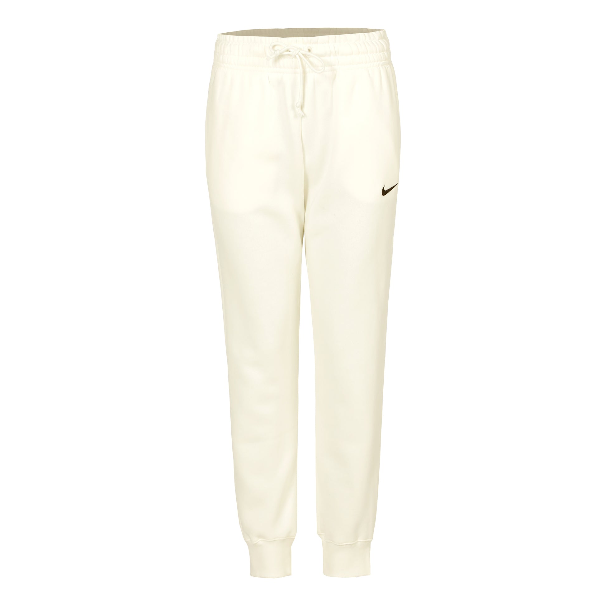 Nike Phoenix Fleece Trainingsbroek Dames-Crème,Zwart