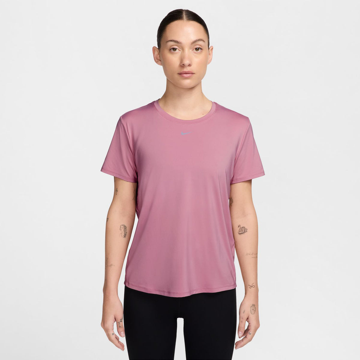 Nike One Dri-Fit T-shirt Dames-Berry