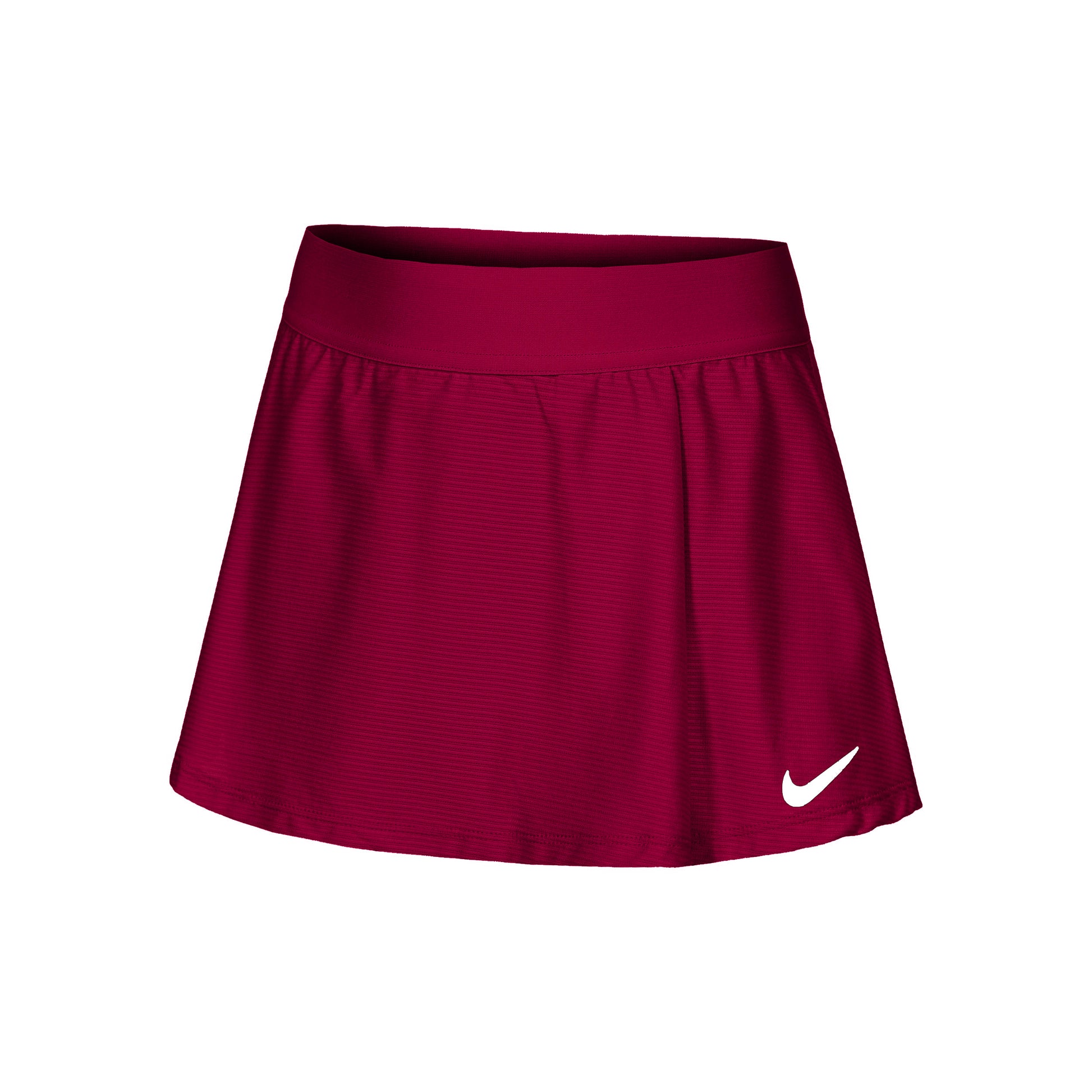 Nike Court Dri-Fit Victory Flouncy Rok Meisjes-Rood,Wit