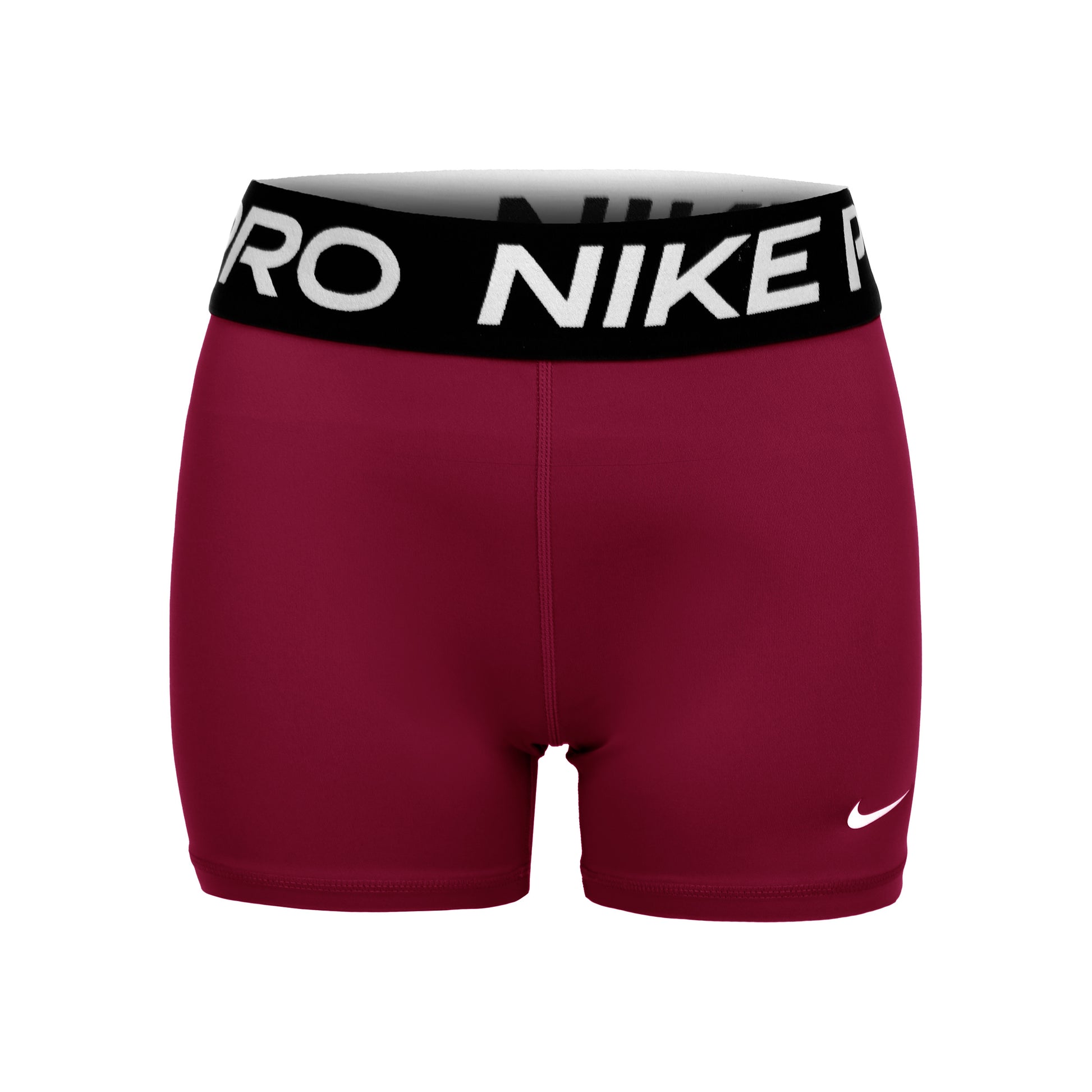 Nike Dri-Fit Big Kids 3in Shorts Meisjes - wijnrood, zwart