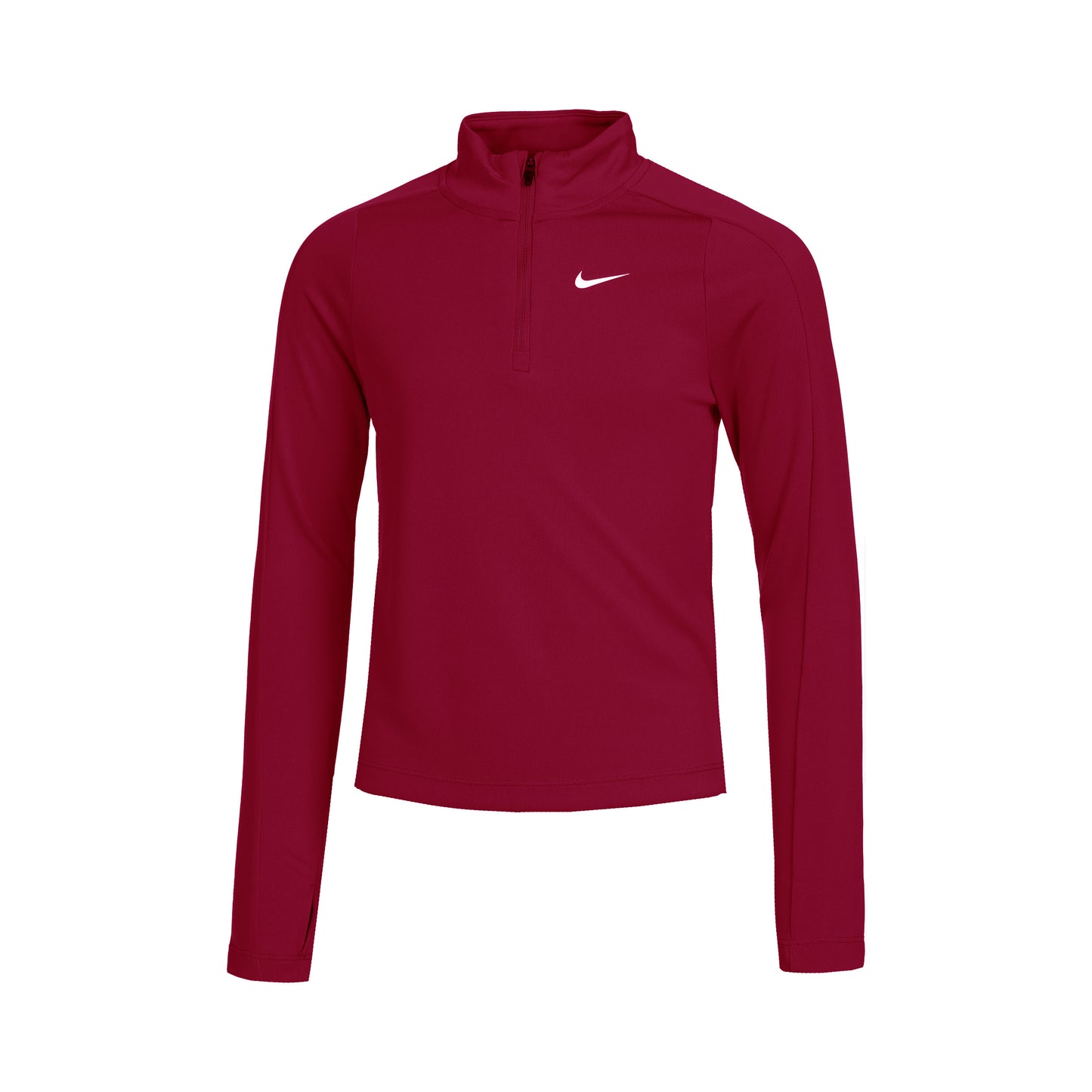 Nike Dri-Fit Longsleeve Meisjes-Rood,Wit