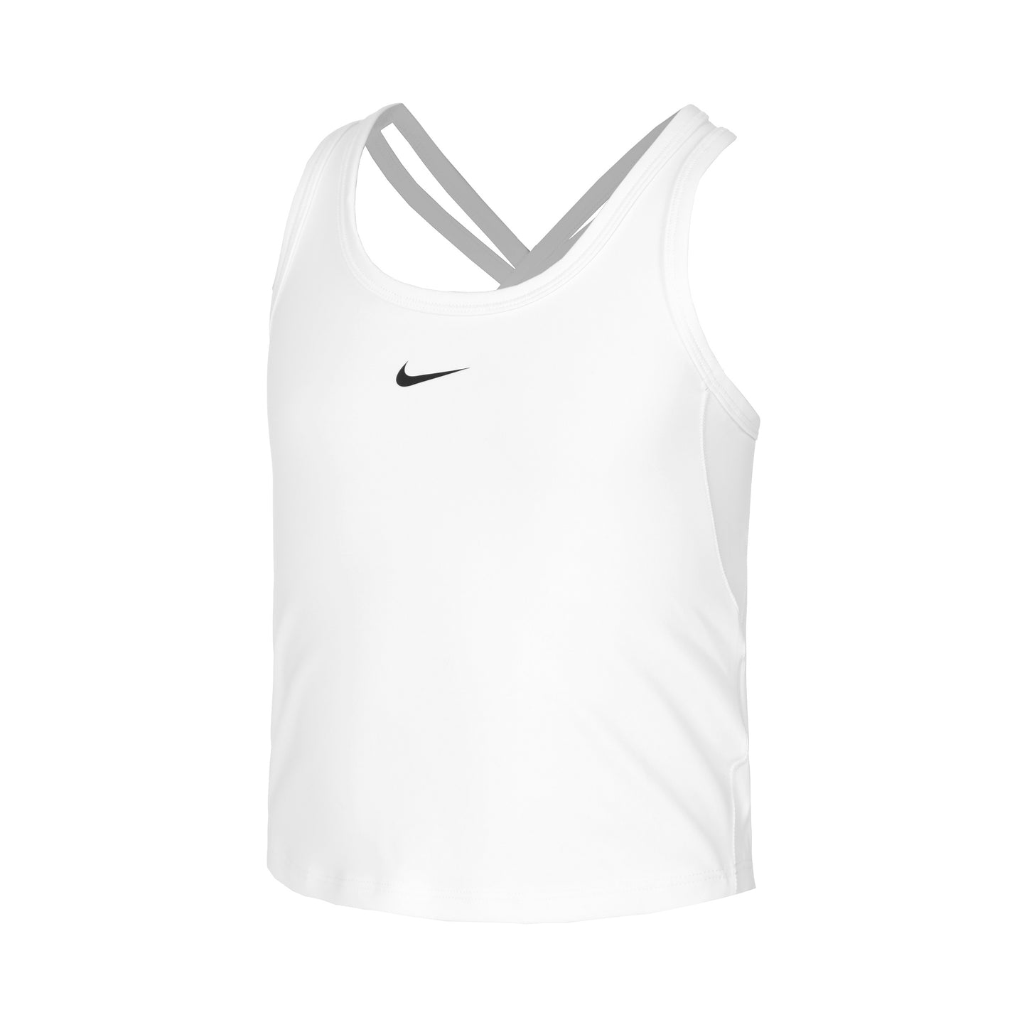 Nike Dri-FIT One Tanktop Meisjes - wit, zwart
