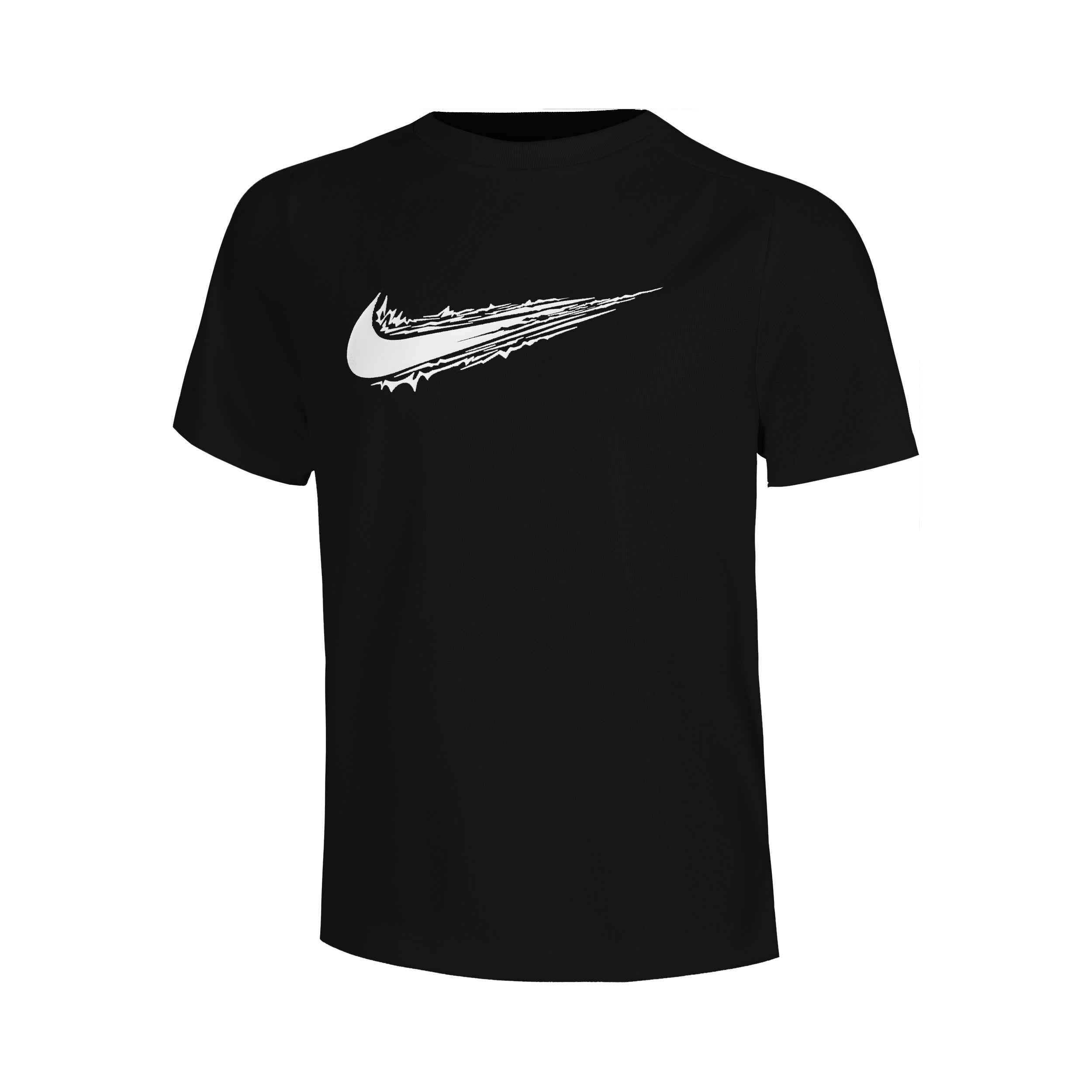 Nike Dri-Fit Multi T-shirt Kinderen-Zwart,Wit