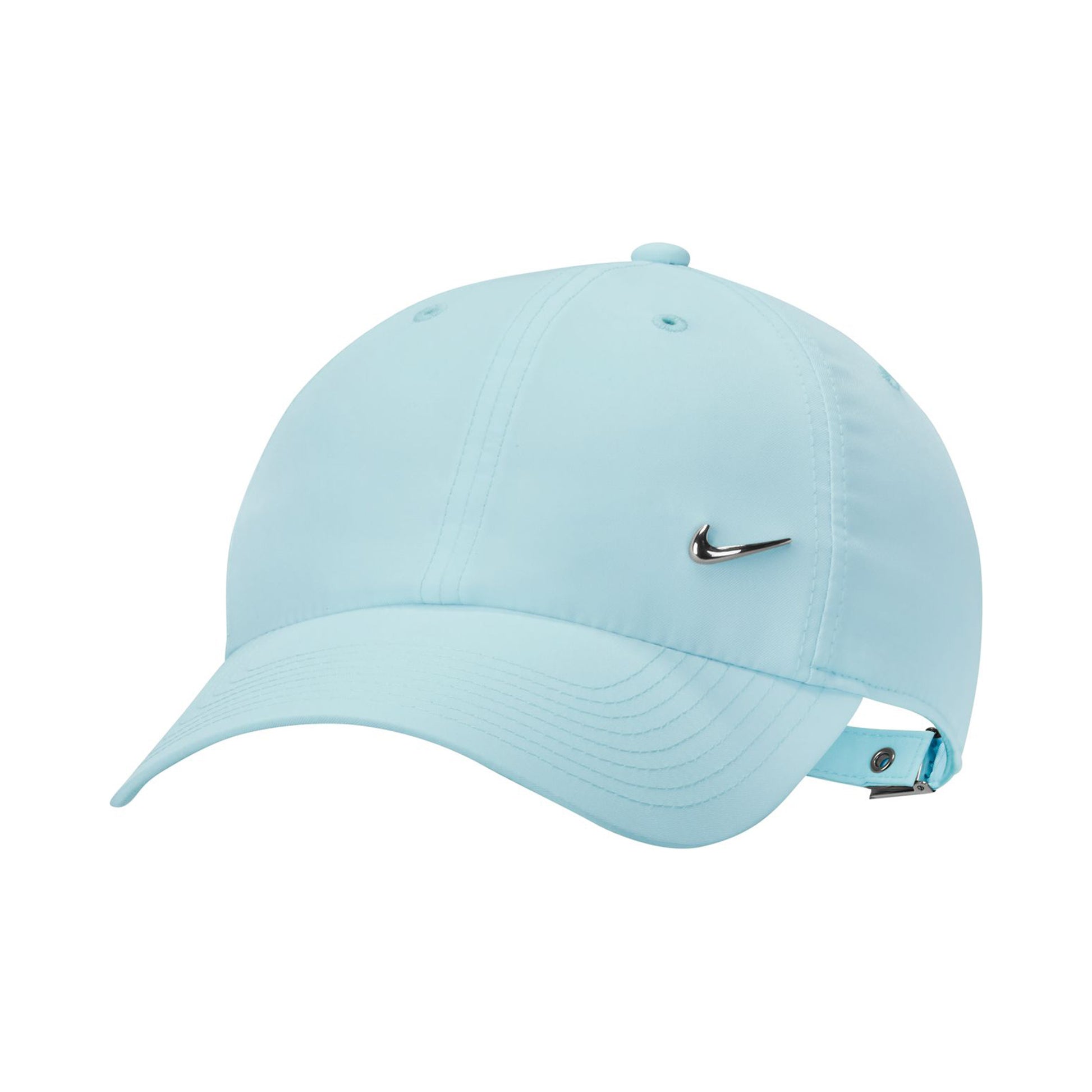 Nike Dri-Fit Club Cap Unisex - lichtblauw, zilver
