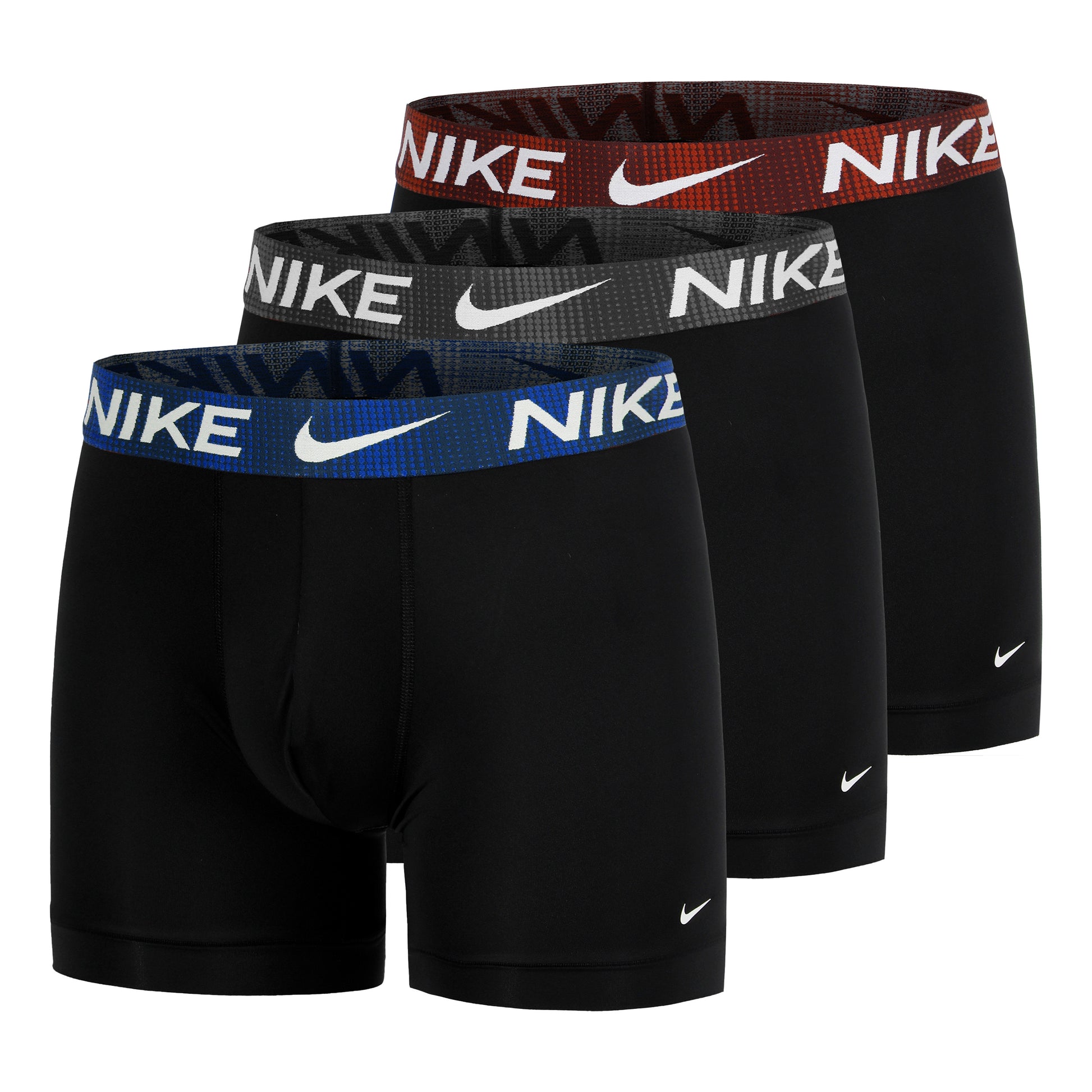 Nike Essential Micro Boxershort Verpakking 3 stuks Heren - zwart, olijf